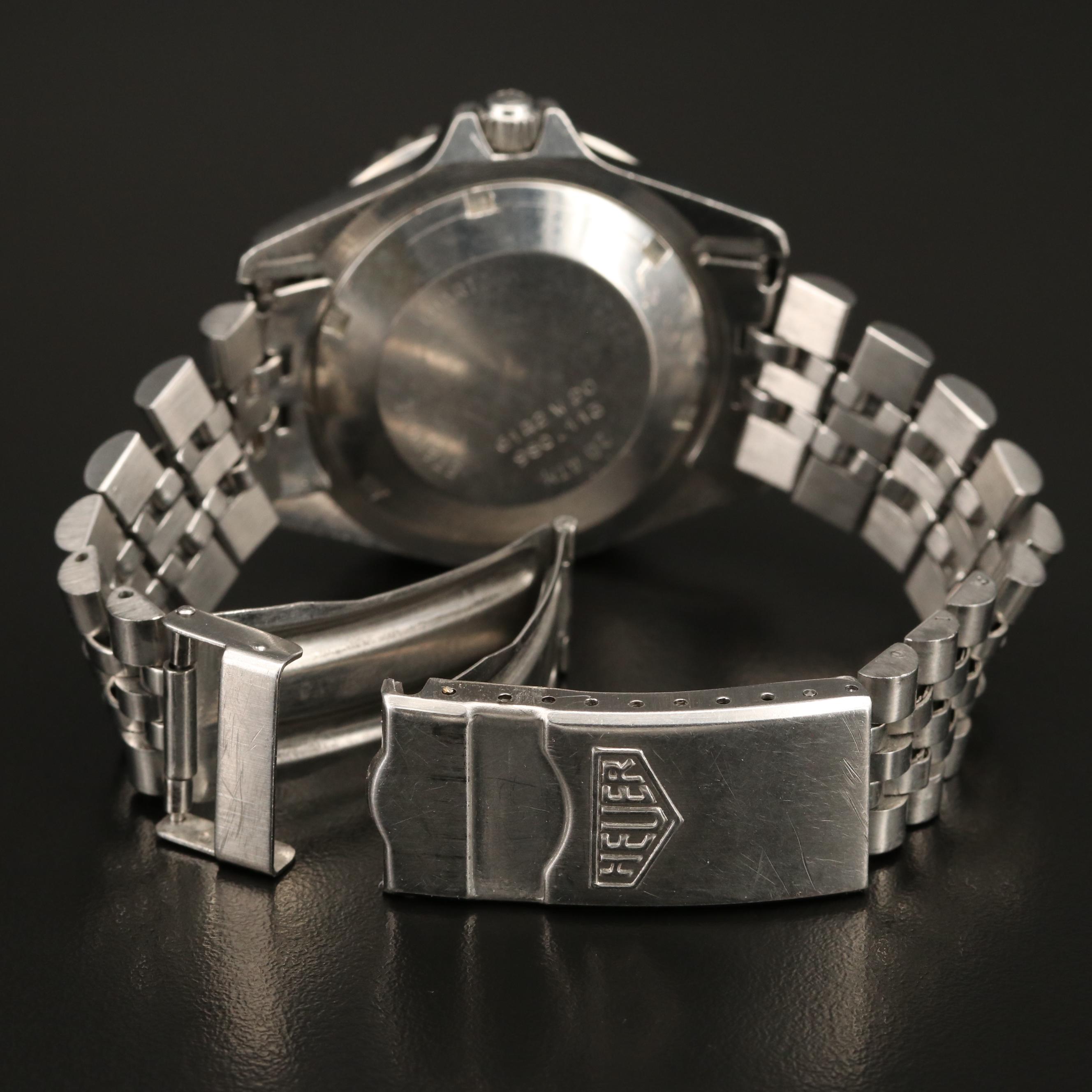 Vintage TAG Heuer 1000 Professional 200 Meters Stainless Steel Watch