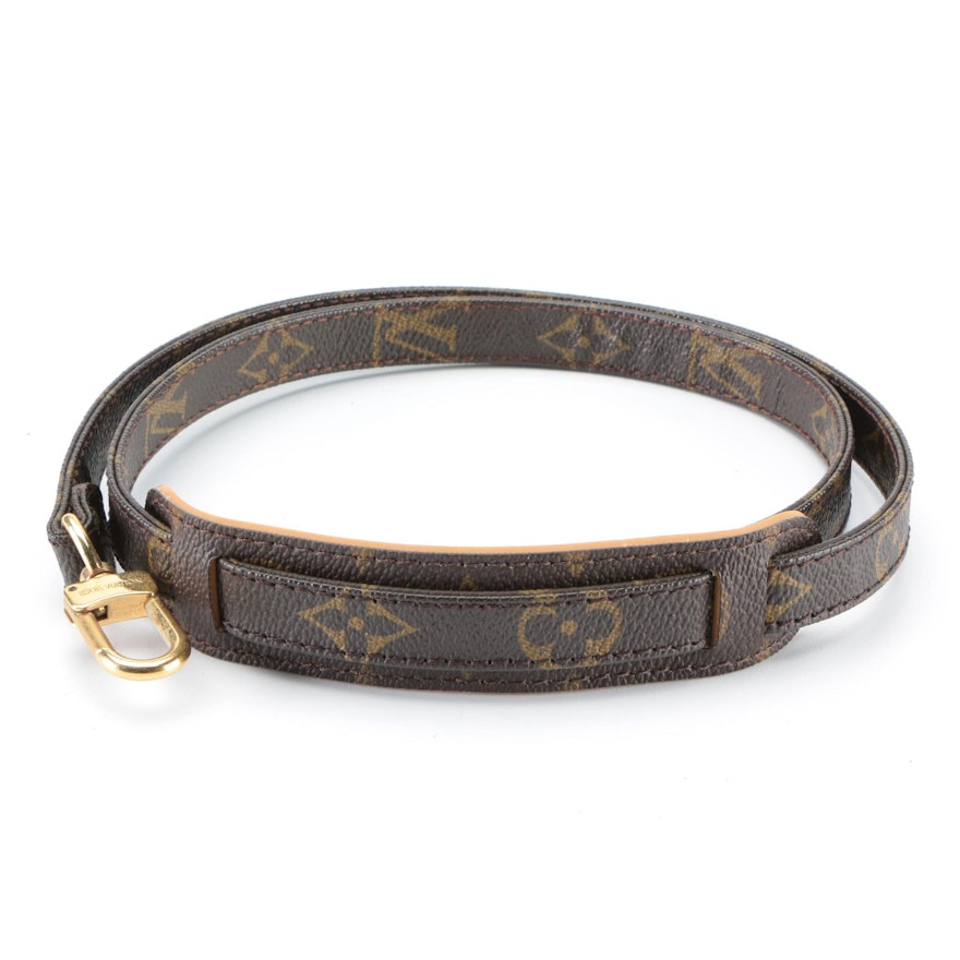 Louis Vuitton Shoulder Strap 16mm in Monogram Canvas