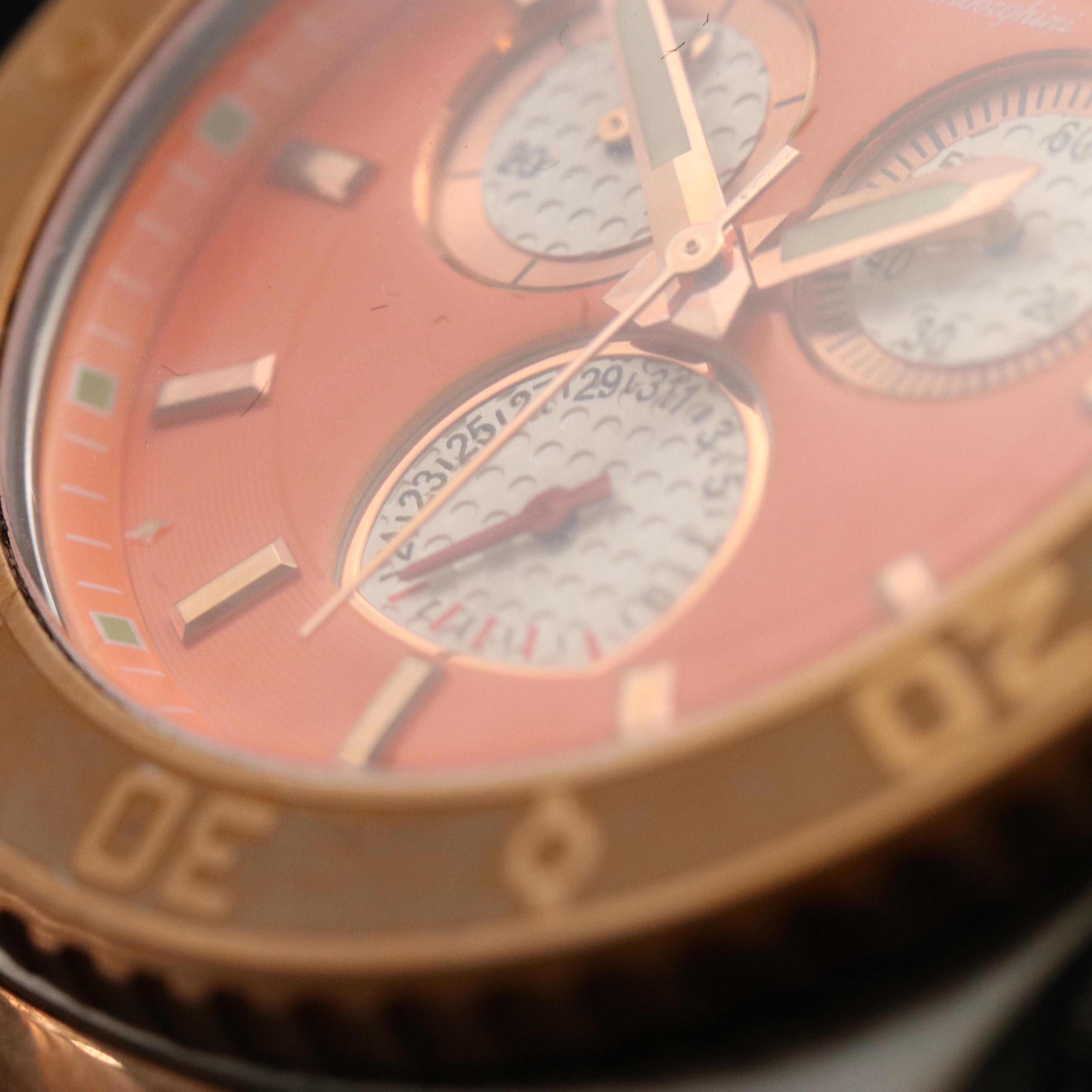 Tonino Lamborghini Stainless Steel Two-Tone Chronograph Watch