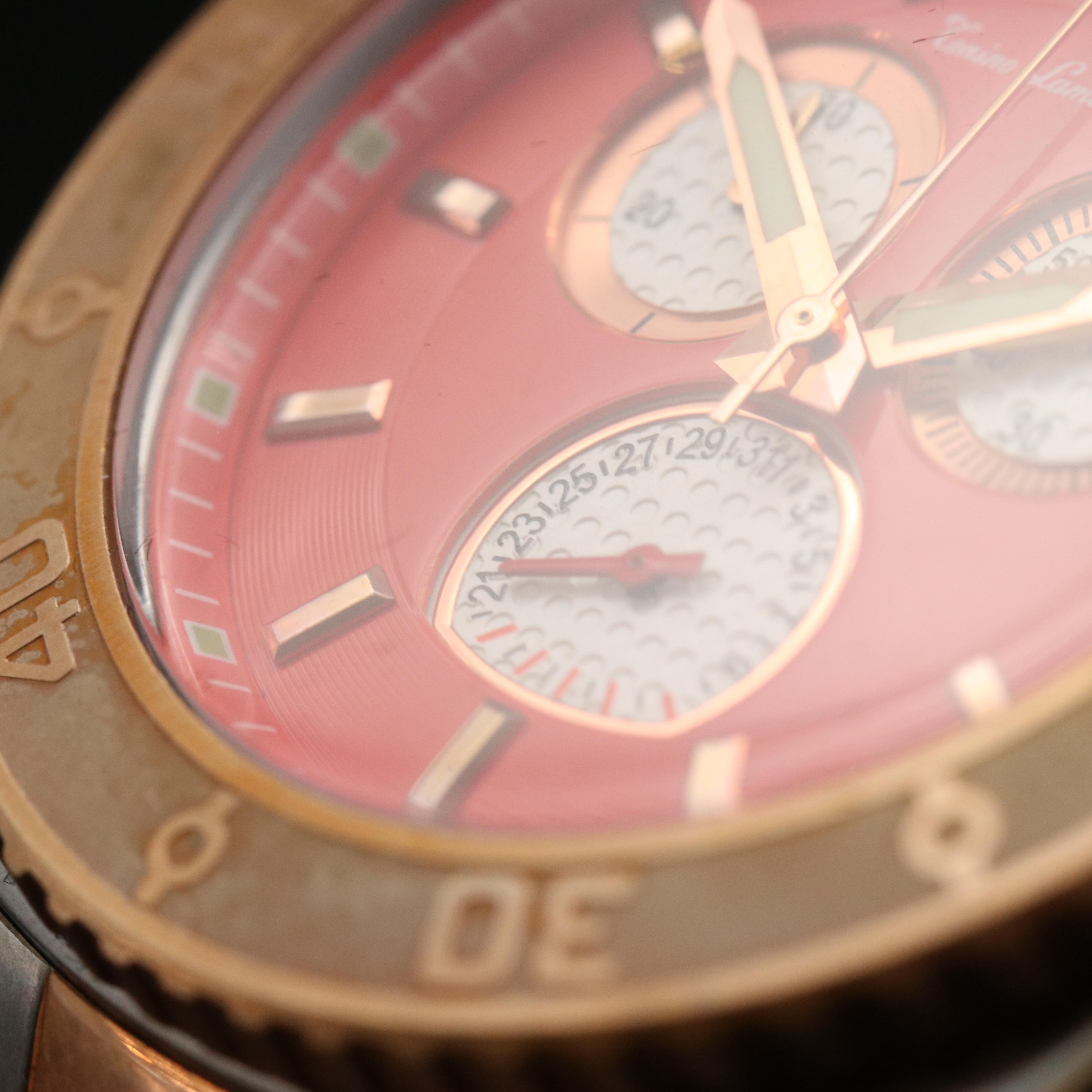 Tonino Lamborghini Stainless Steel Two-Tone Chronograph Watch