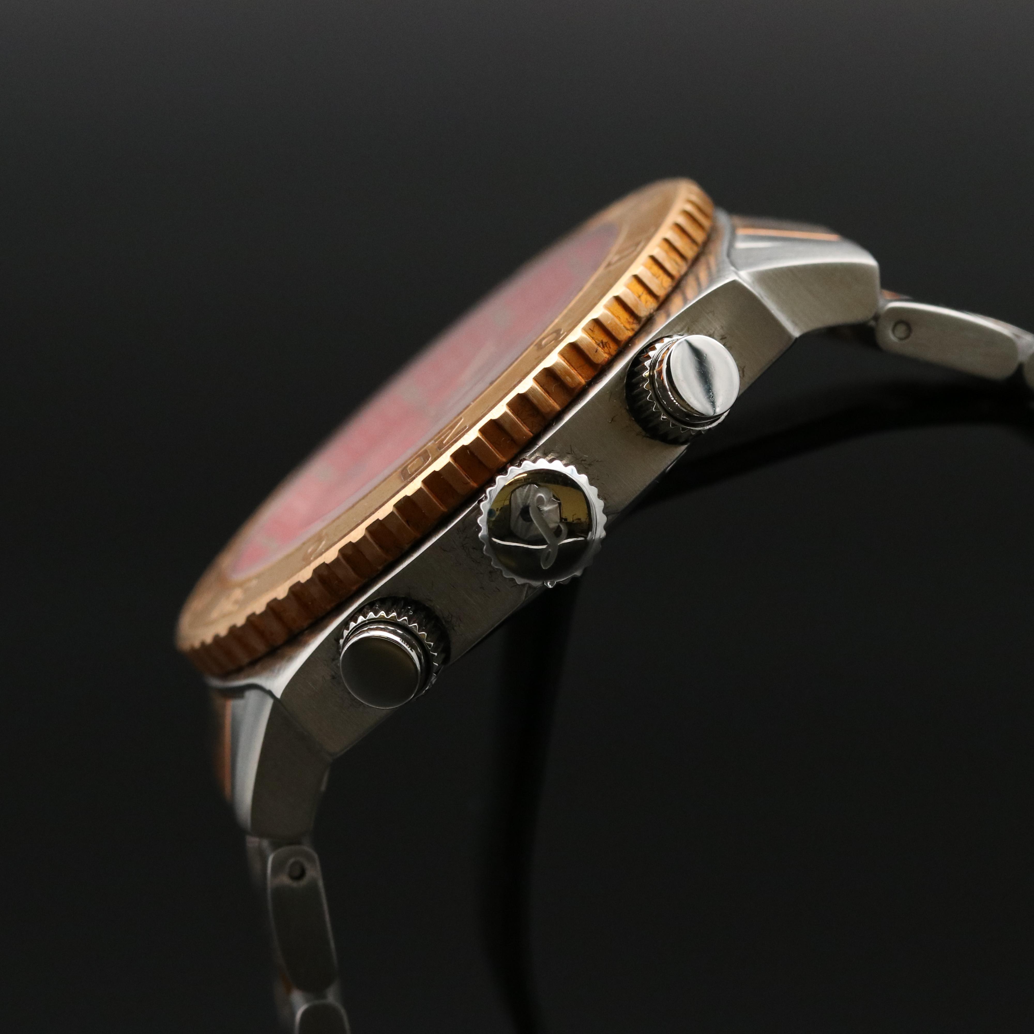 Tonino Lamborghini Stainless Steel Two-Tone Chronograph Watch