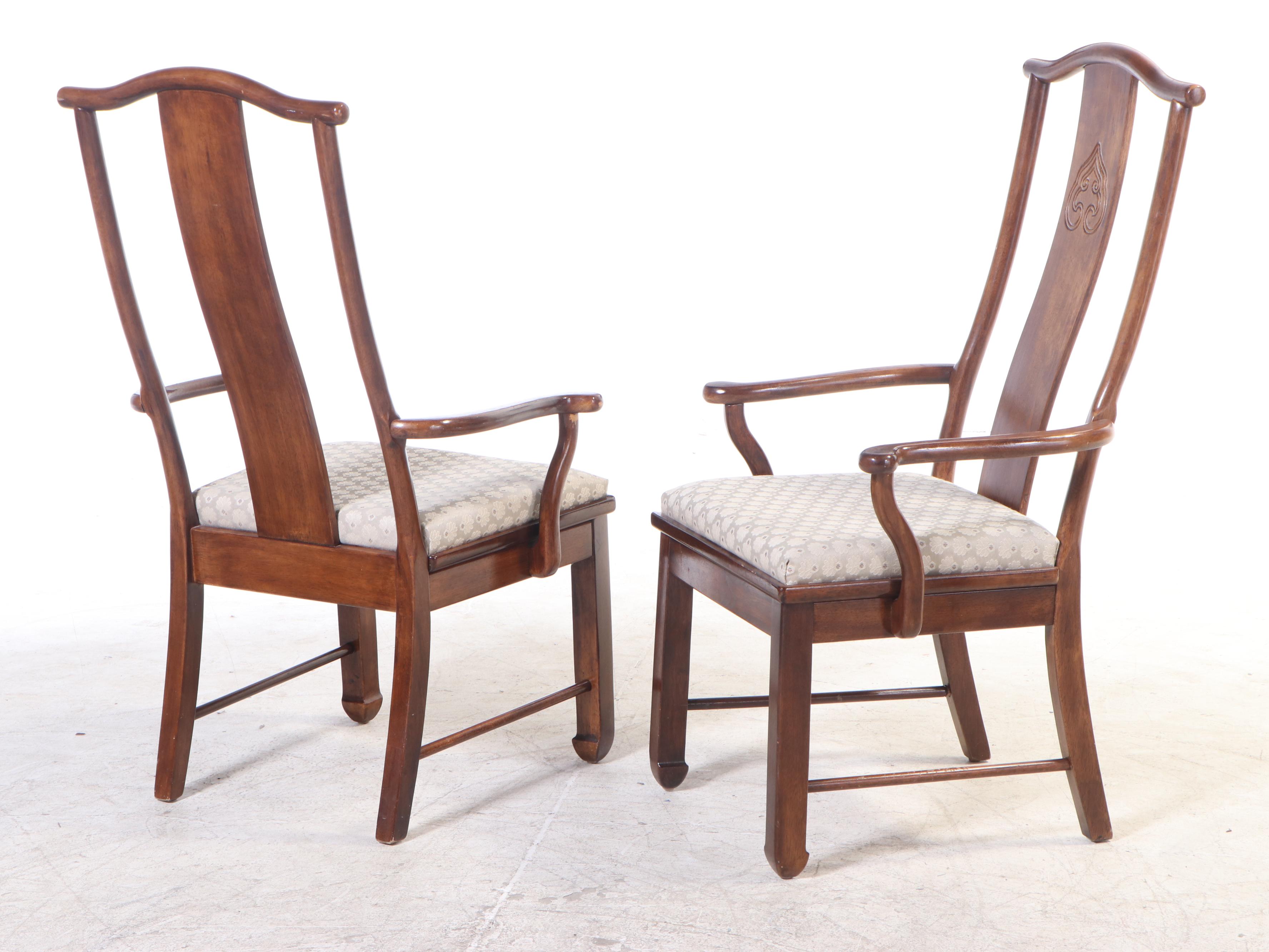 Bernhardt Furniture Chinese Style Nine-Piece Dining Set