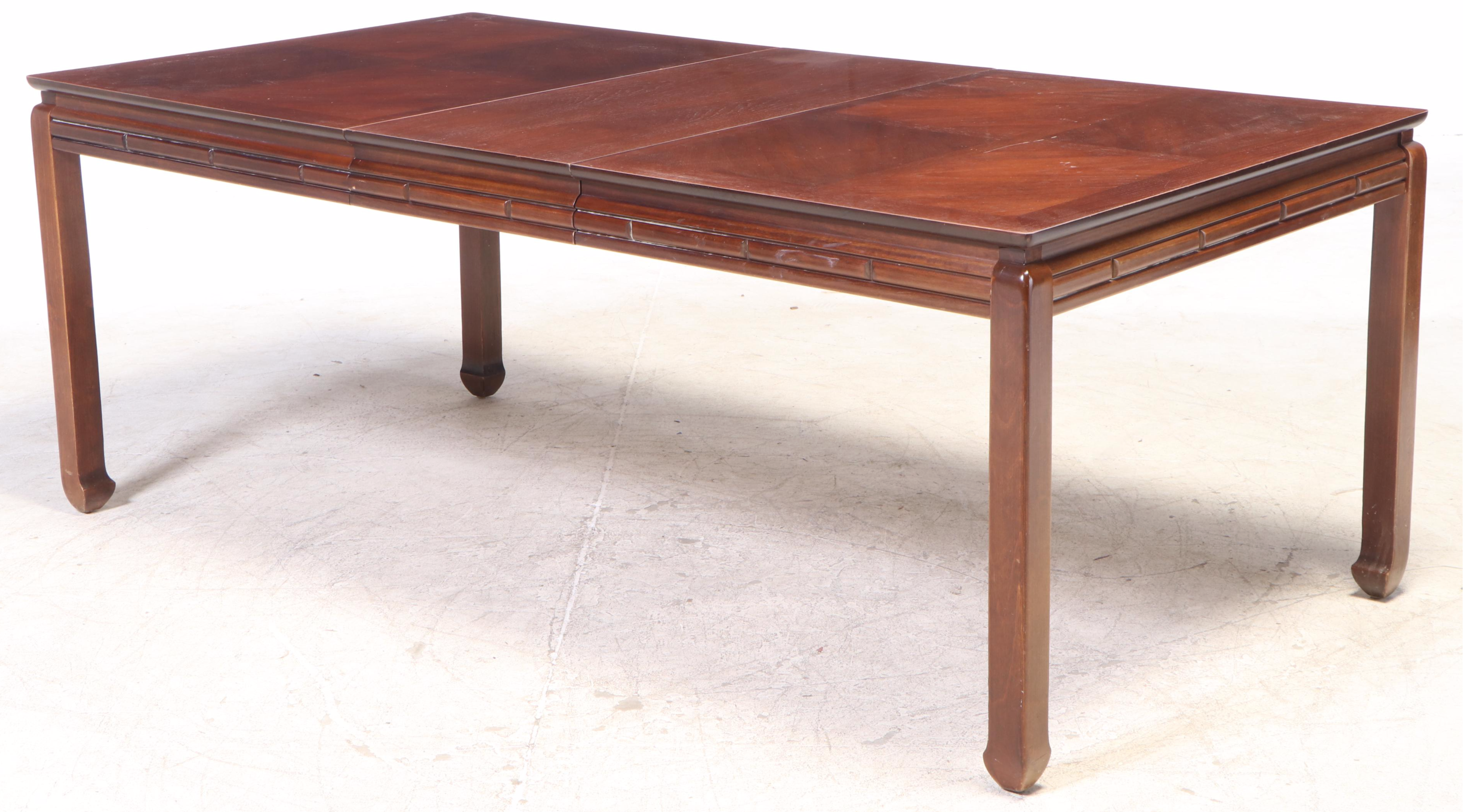 Bernhardt Furniture Chinese Style Nine-Piece Dining Set