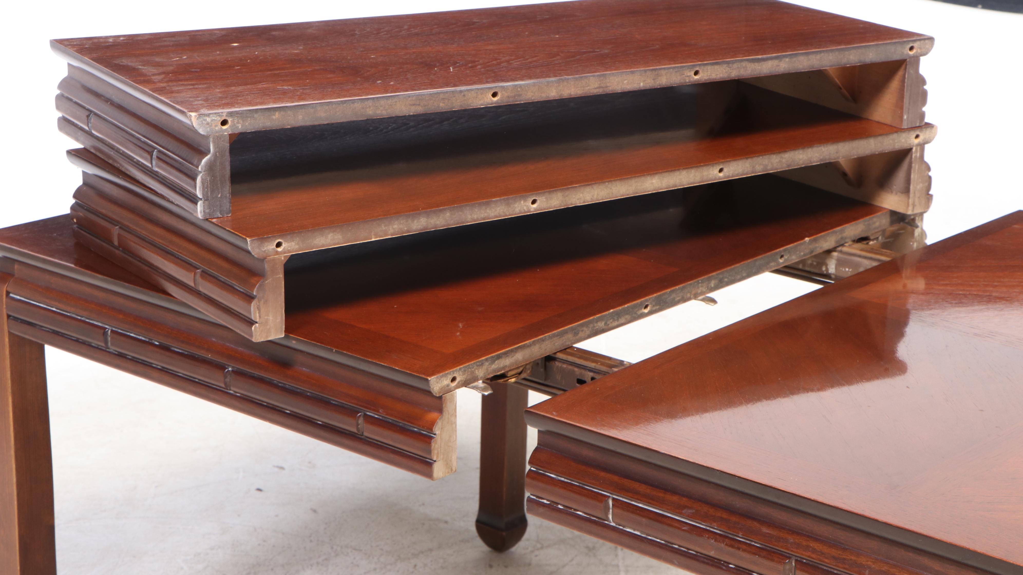 Bernhardt Furniture Chinese Style Nine-Piece Dining Set