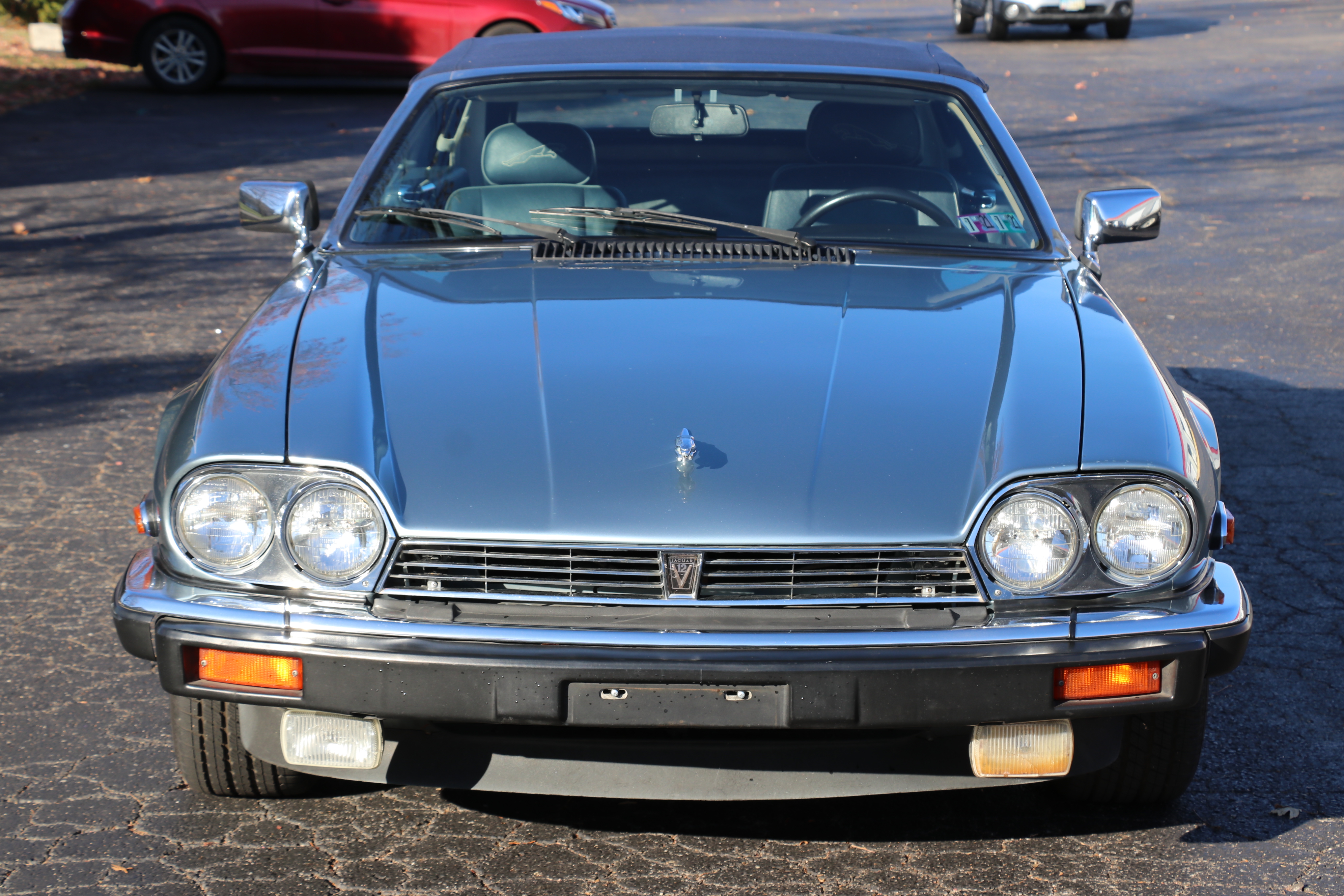 1990 Jaguar XJS Diamond Blue Convertible