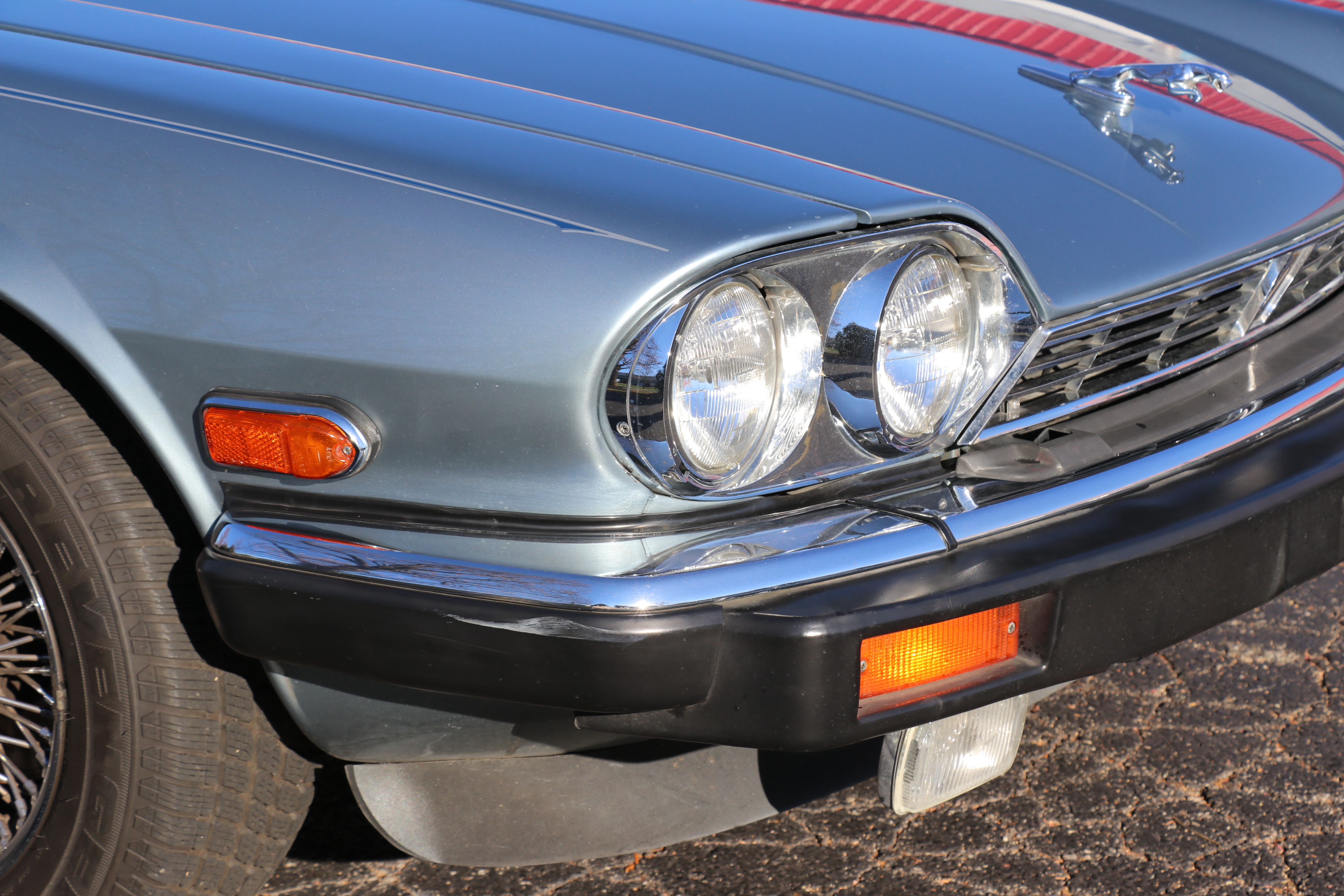 1990 Jaguar XJS Diamond Blue Convertible