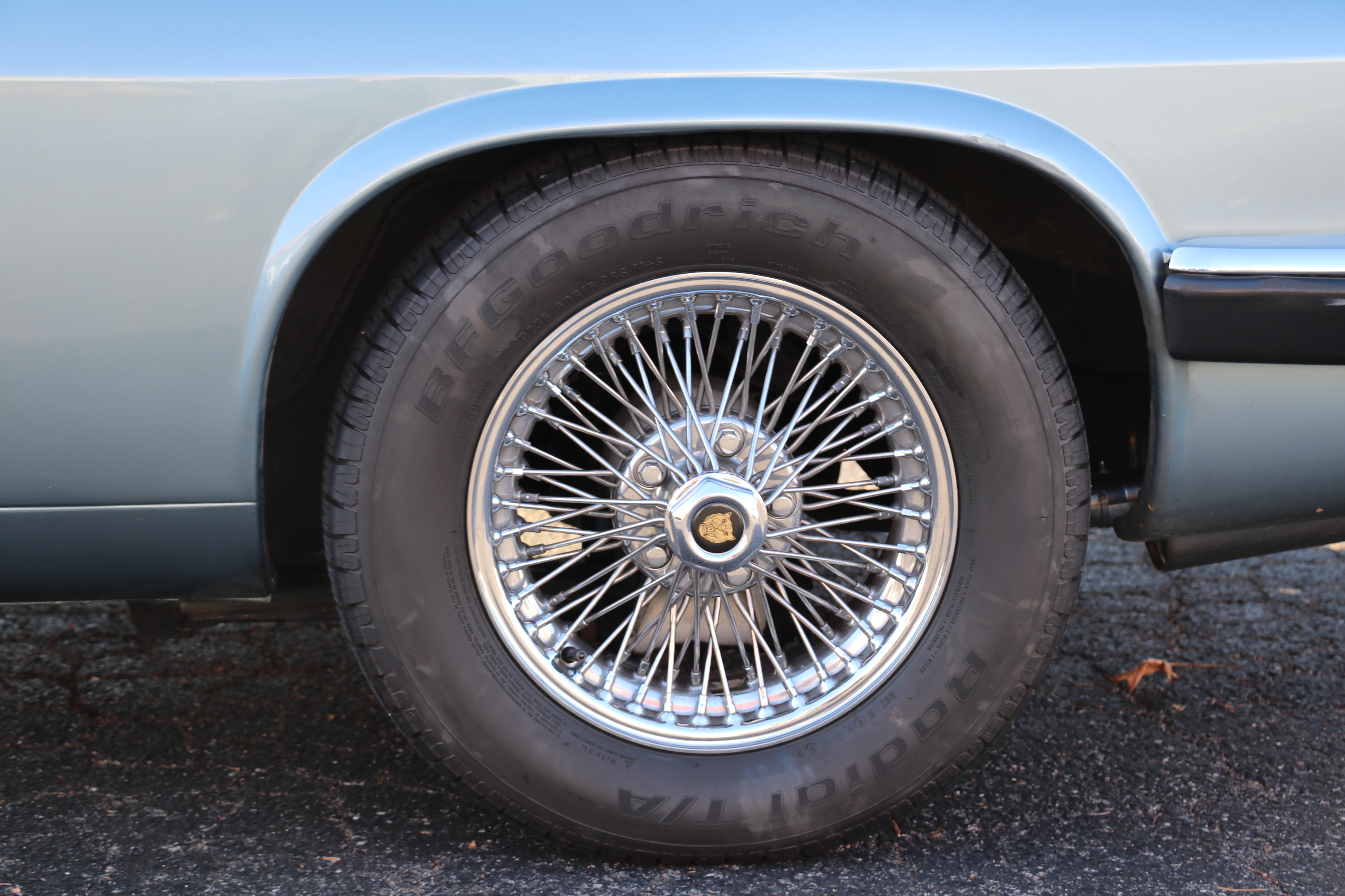1990 Jaguar XJS Diamond Blue Convertible
