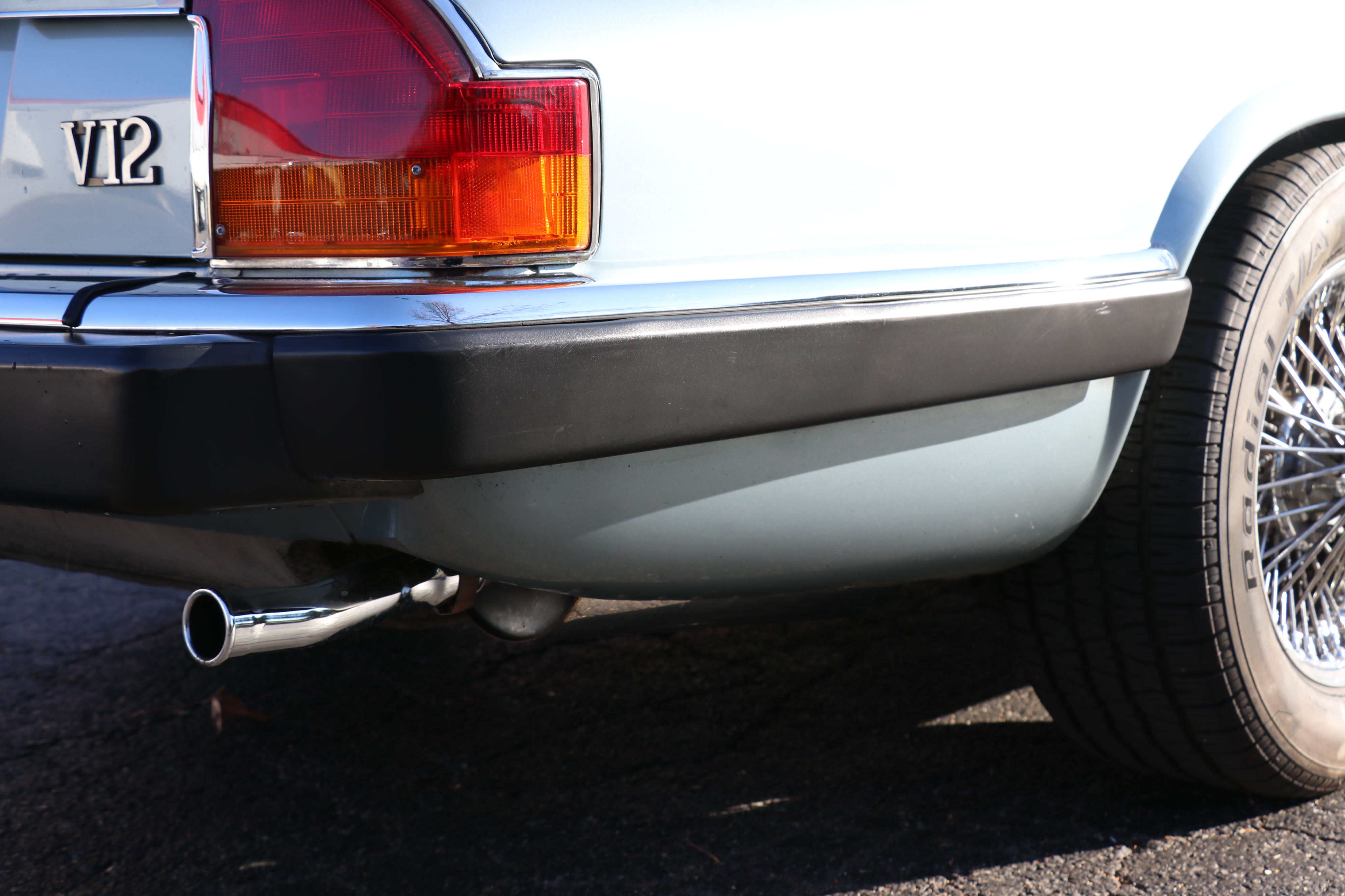 1990 Jaguar XJS Diamond Blue Convertible