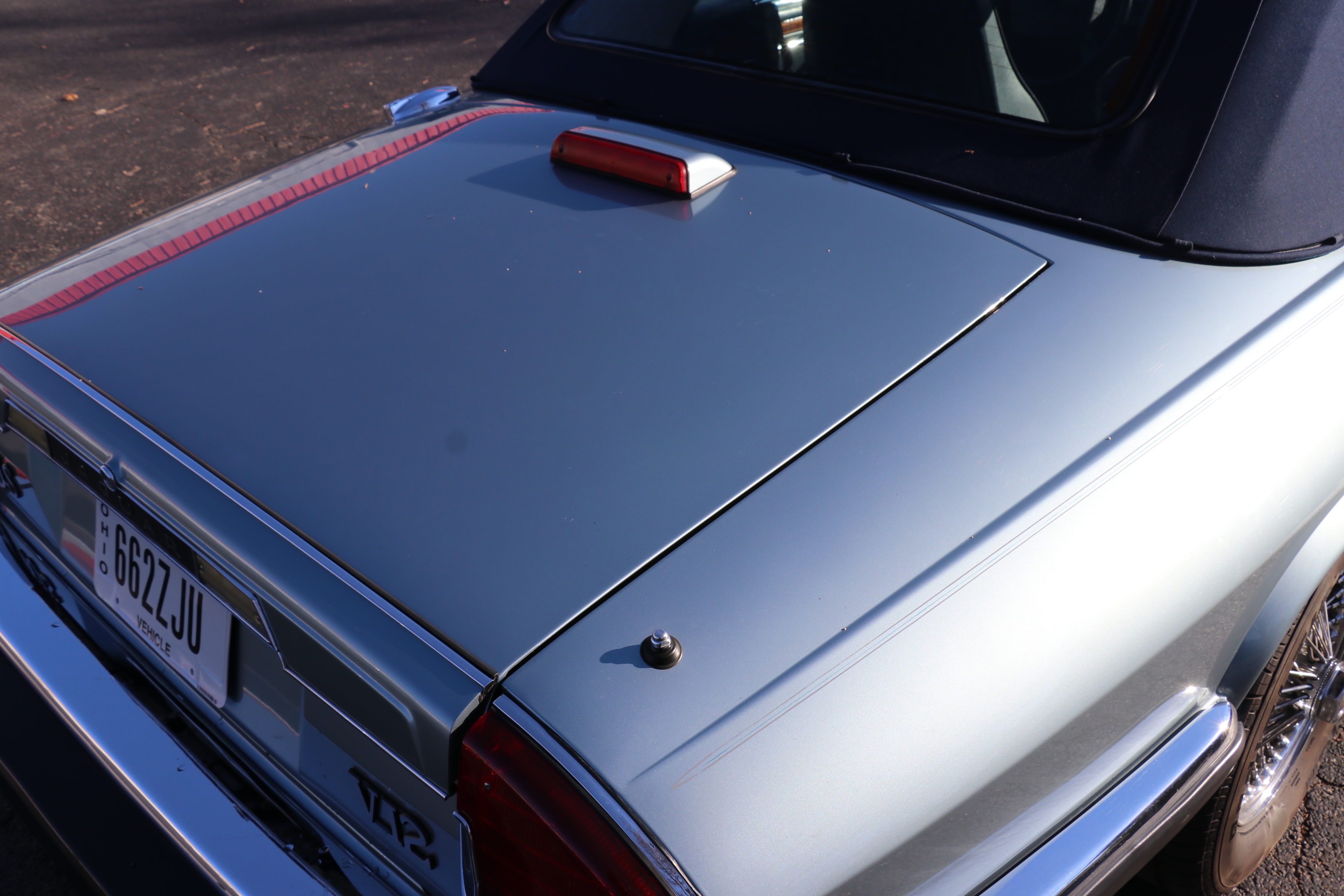 1990 Jaguar XJS Diamond Blue Convertible