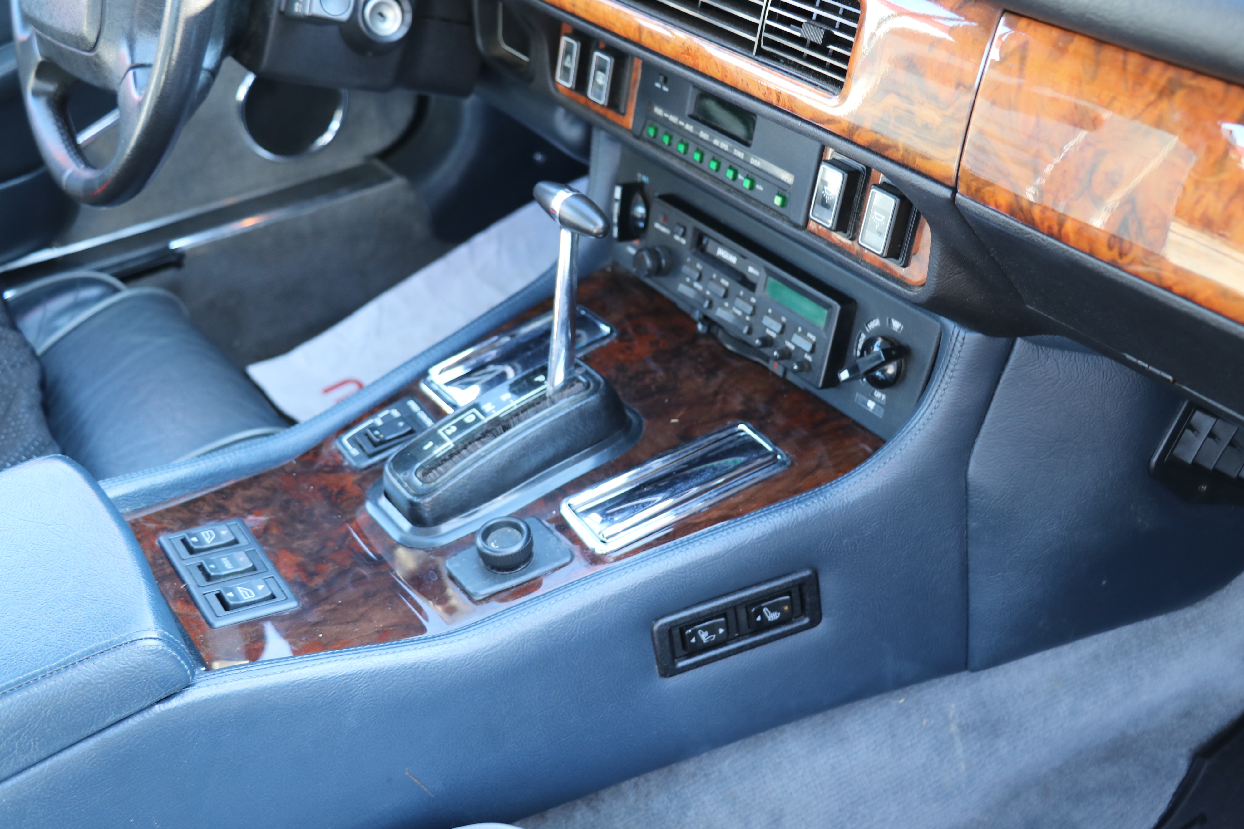 1990 Jaguar XJS Diamond Blue Convertible