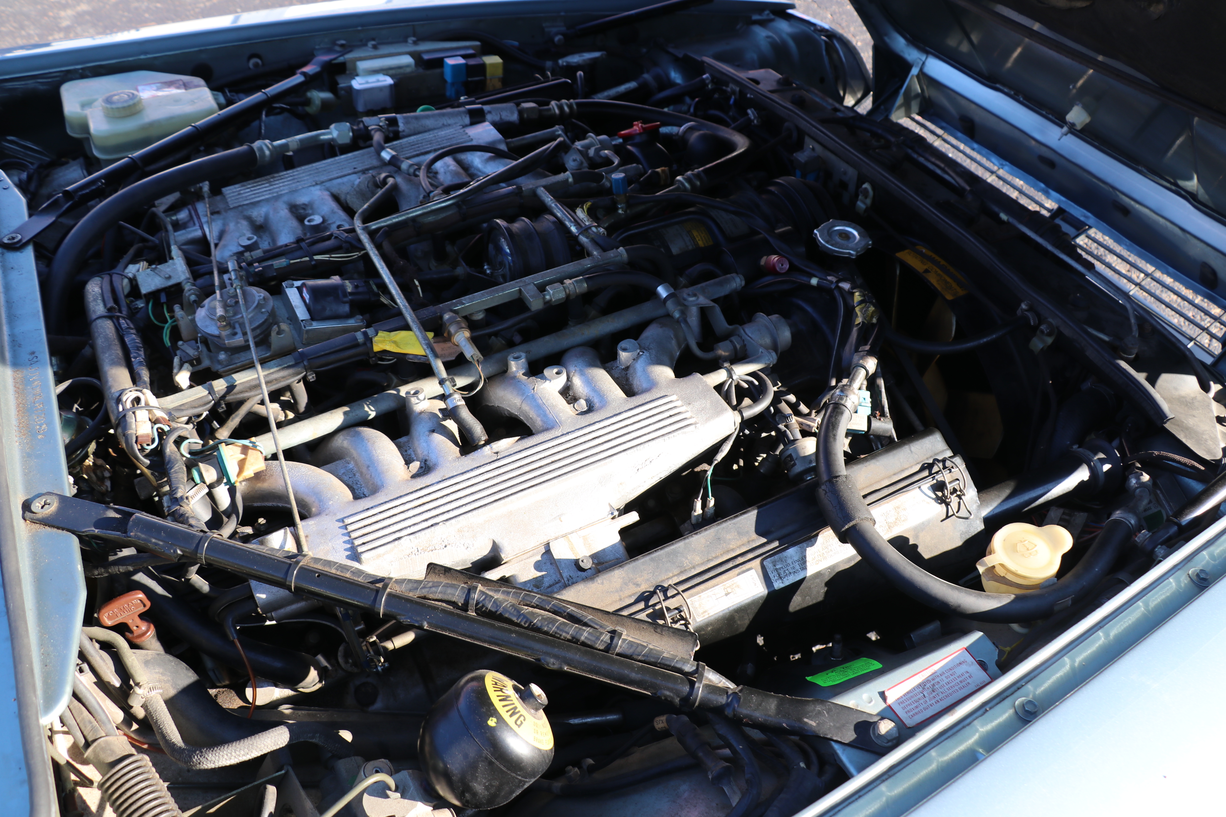 1990 Jaguar XJS Diamond Blue Convertible