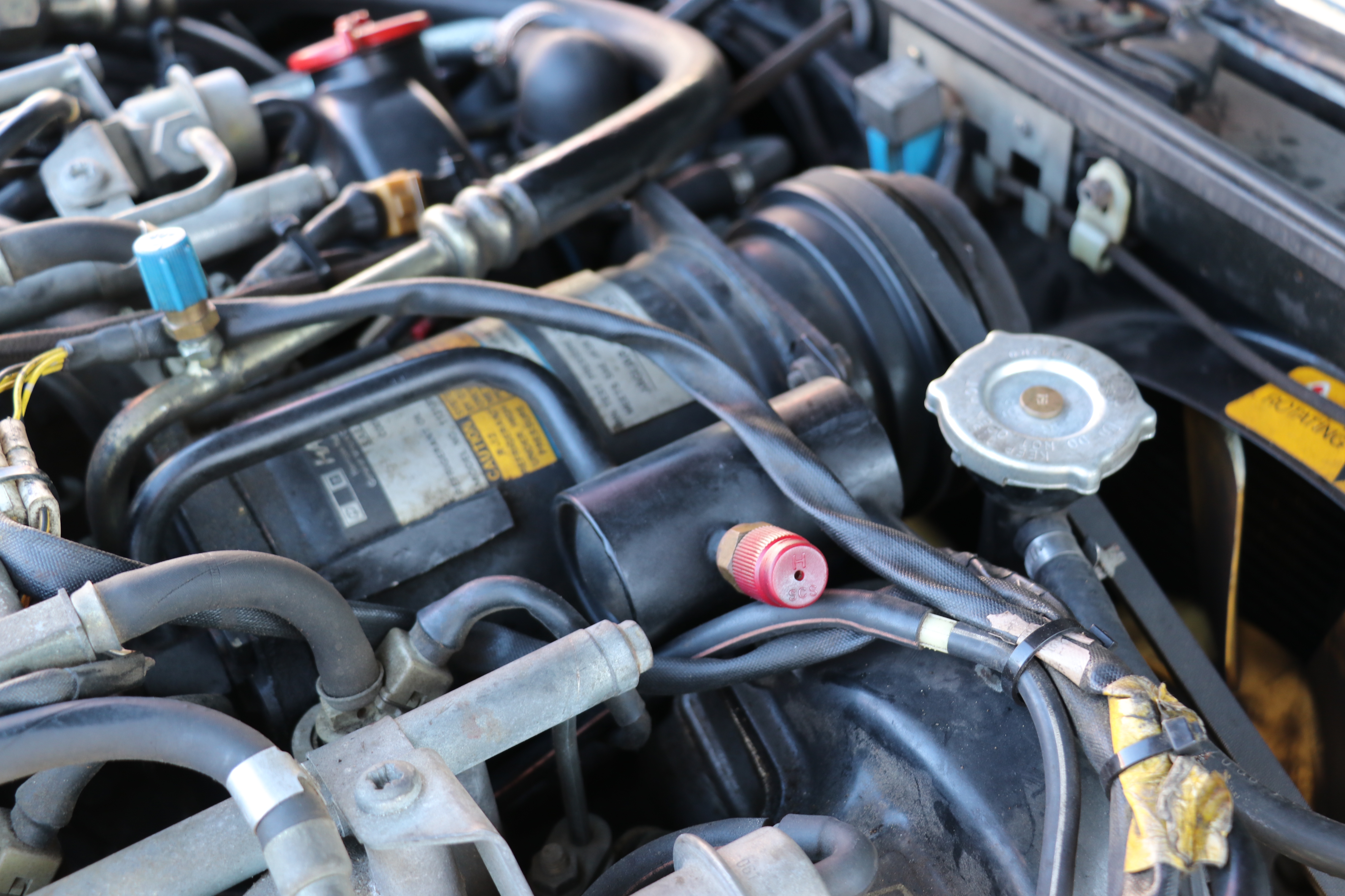 1990 Jaguar XJS Diamond Blue Convertible