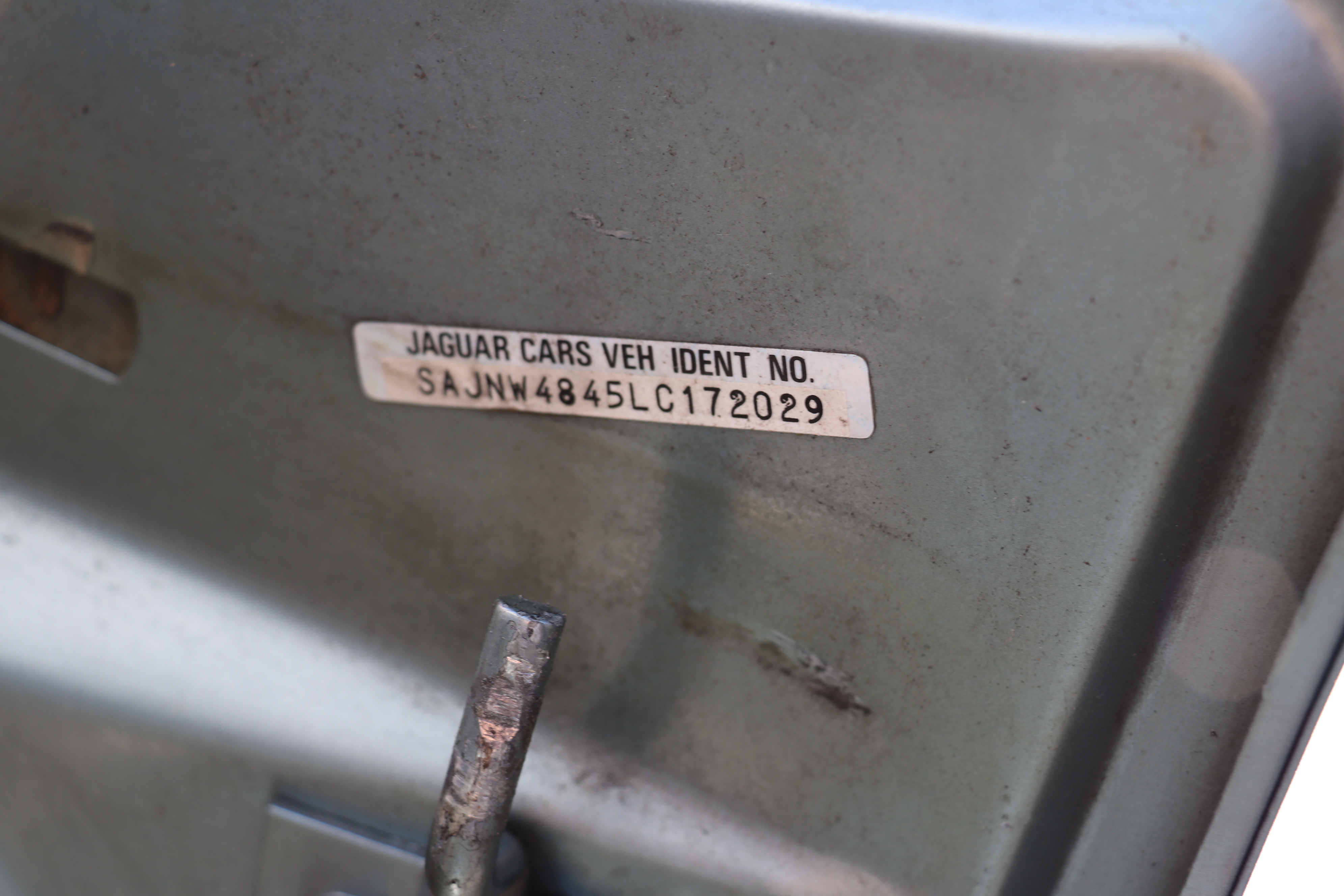 1990 Jaguar XJS Diamond Blue Convertible