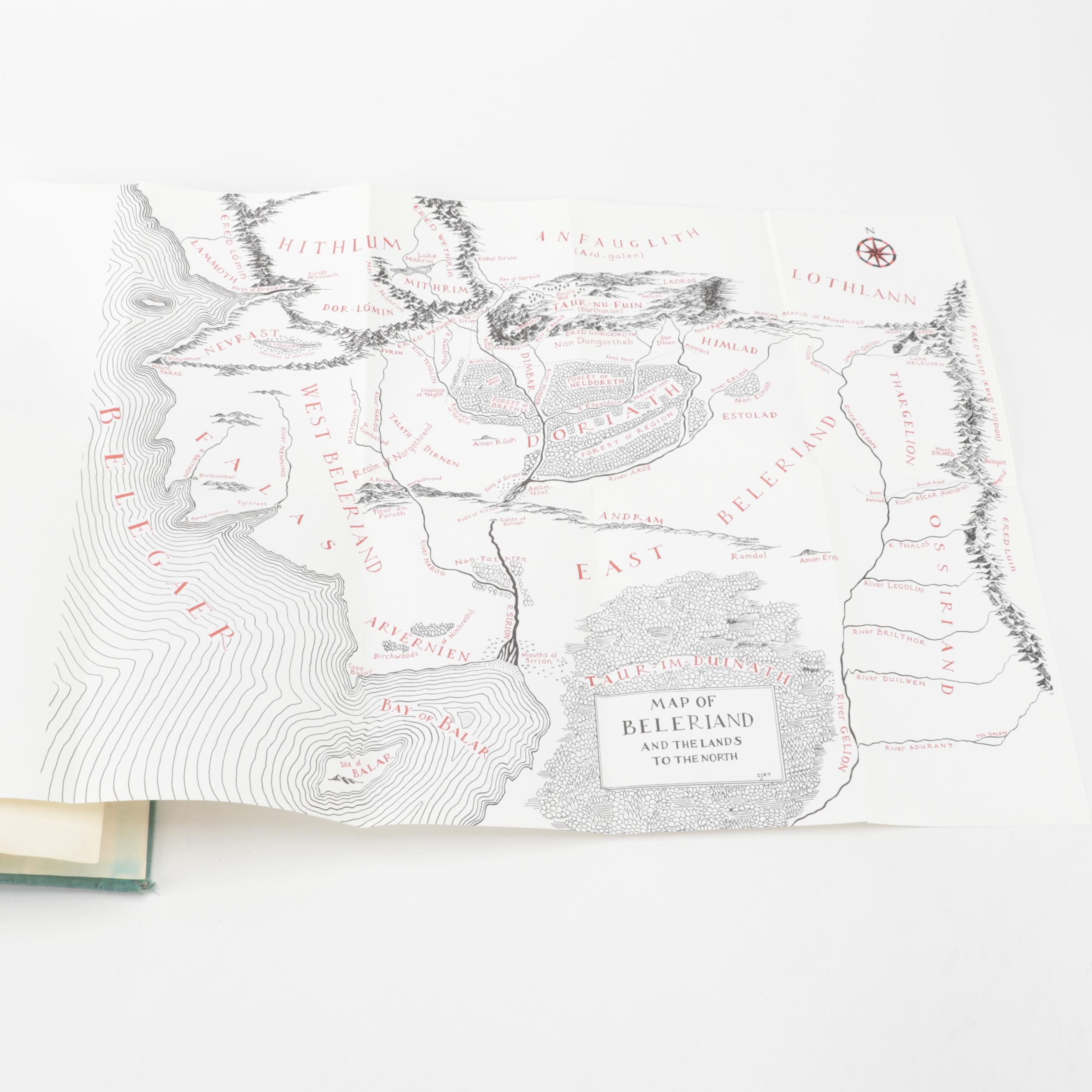 First American Edition "The Silmarillion" by J.R.R. Tolkien, 1977