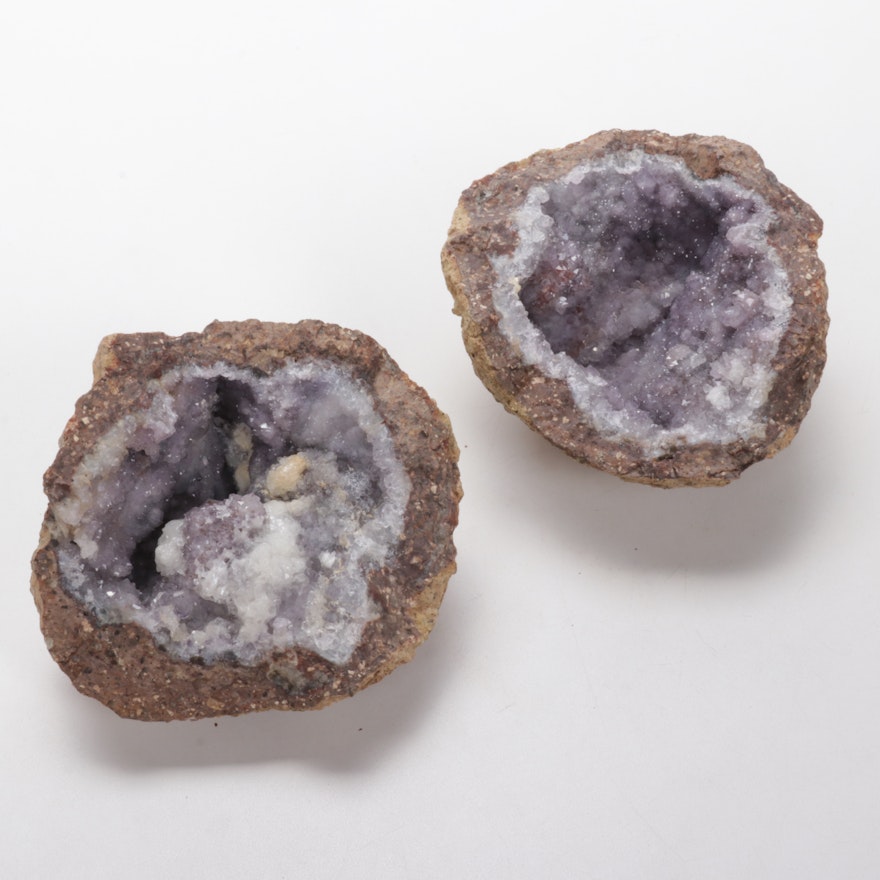 Amethyst Druzy Quartz Geode