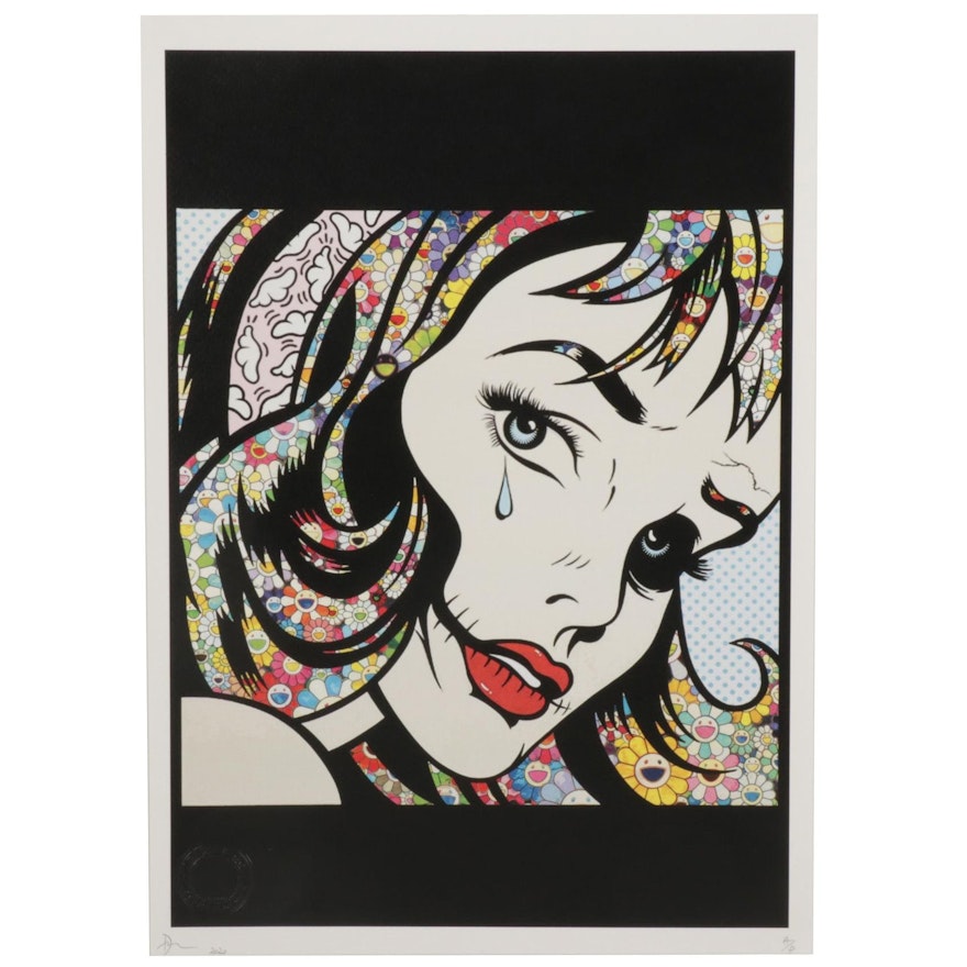 Death NYC Pop Art Graphic Print After Lichtenstein, 2020