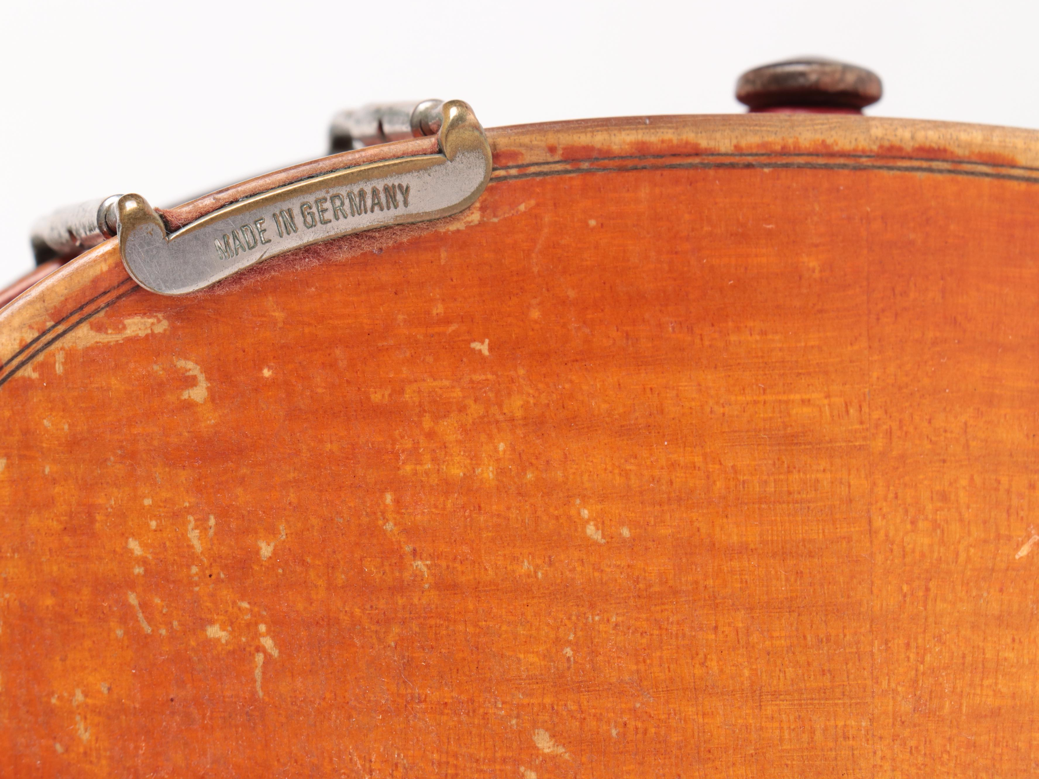 4/4 Ellis Newton American Violin with Case, 1924, and Richard Geipel Bow