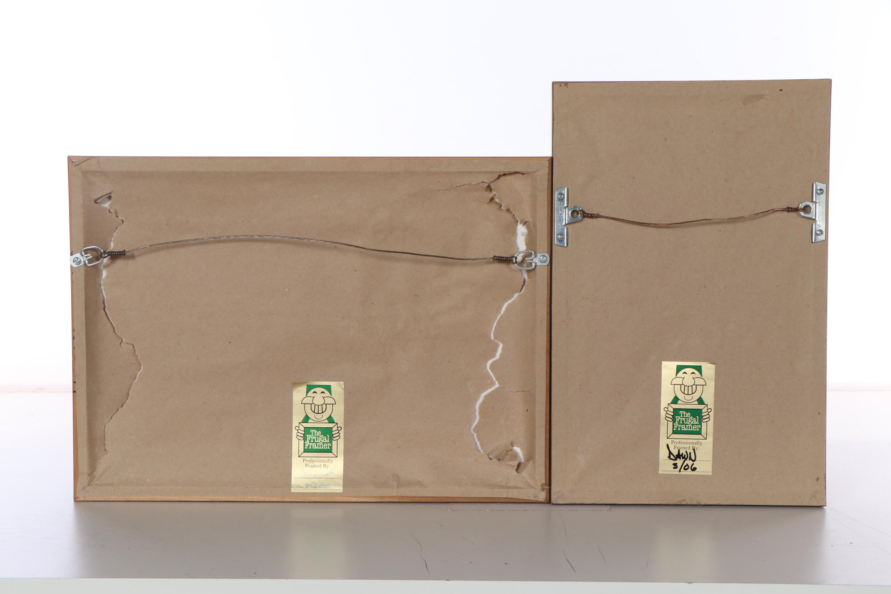 Japanese Pyrography Landscapes