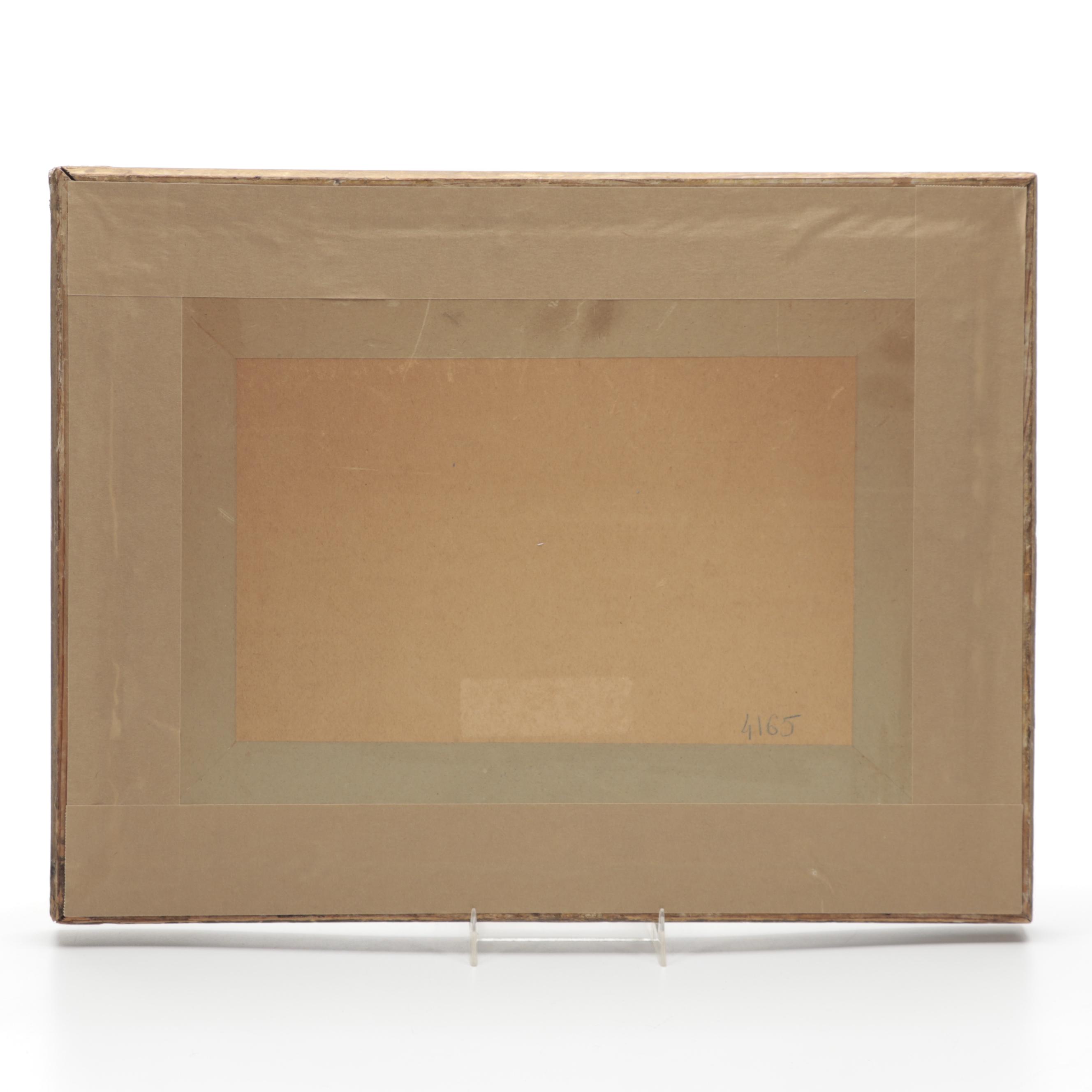 Antique French Embroidery Picture, Early 19th Century