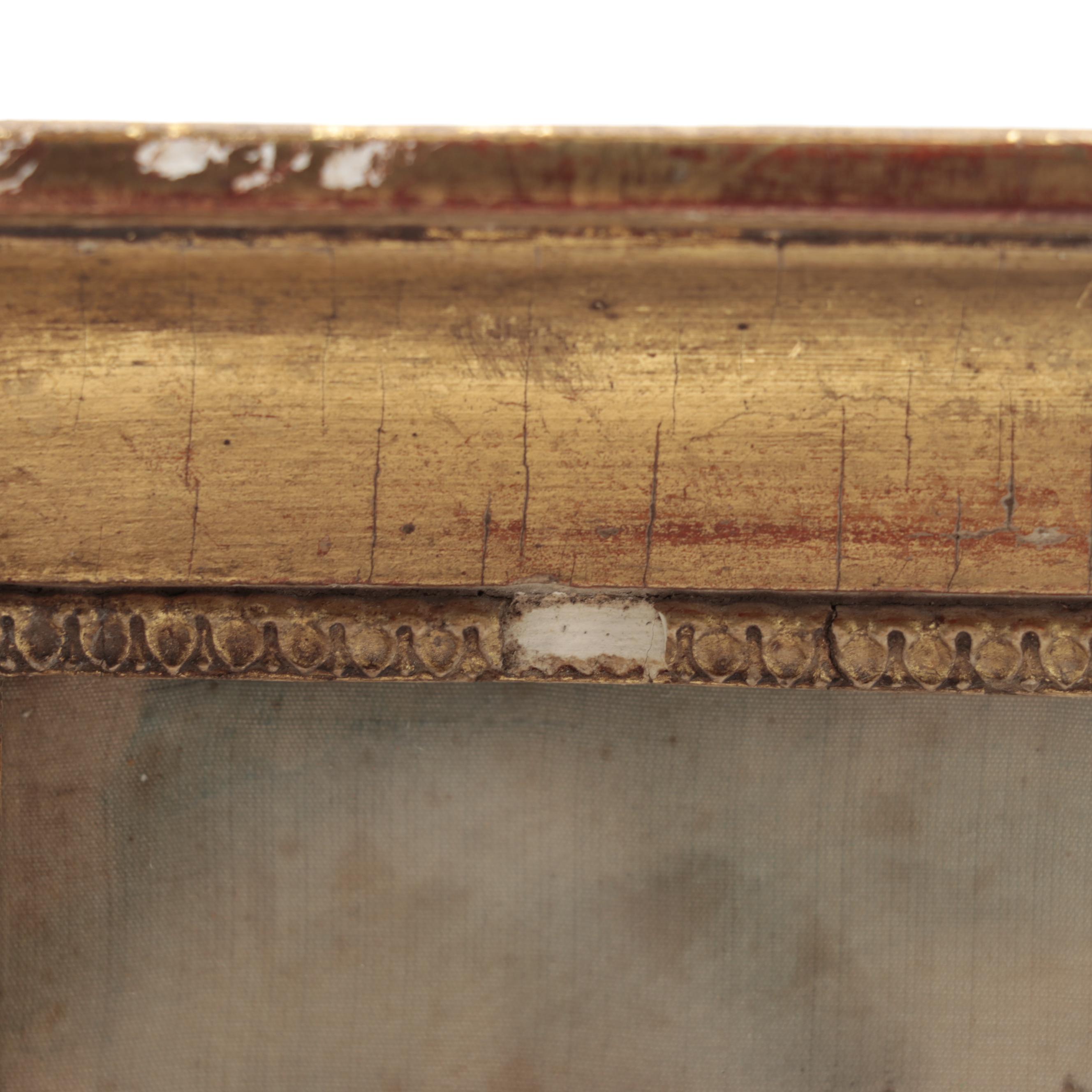 Antique French Embroidery Picture, Early 19th Century