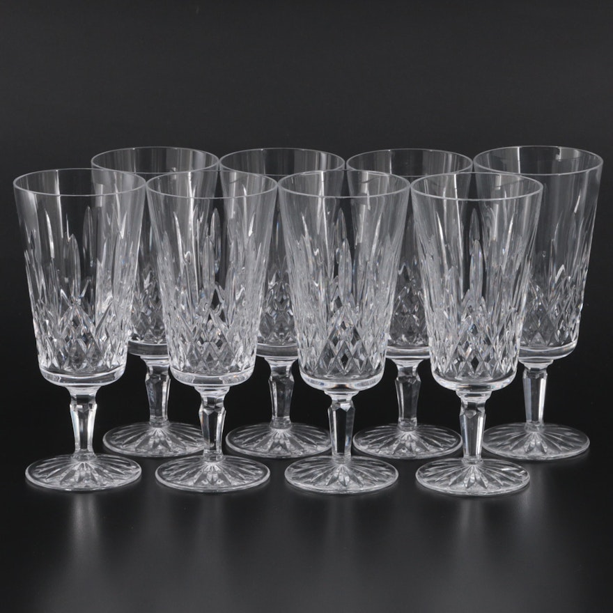 Waterford Crystal "Lismore" Tall Iced Tea Glasses