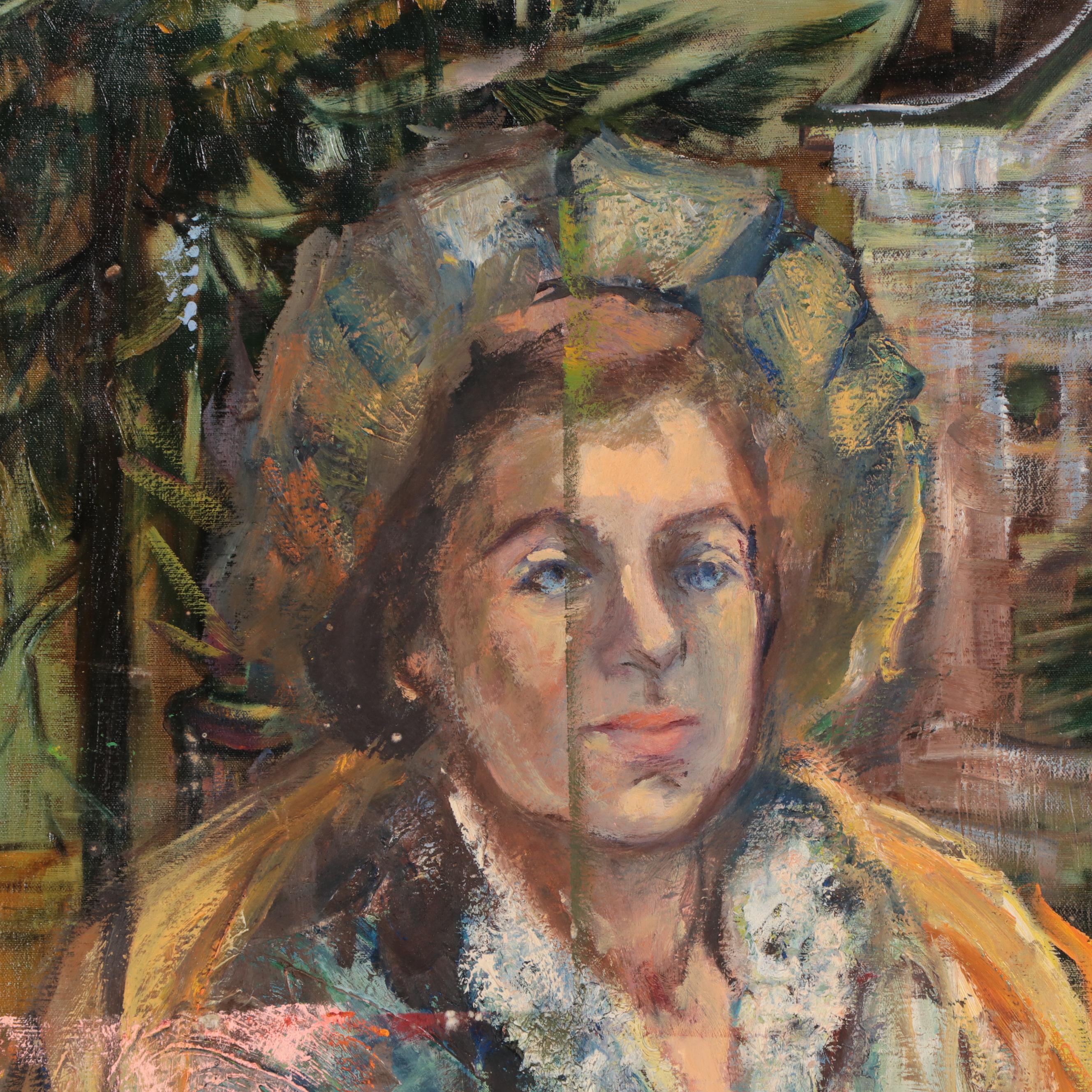 Reta Soloway Oil Painting "Deceased Owner of Easel Gallery"