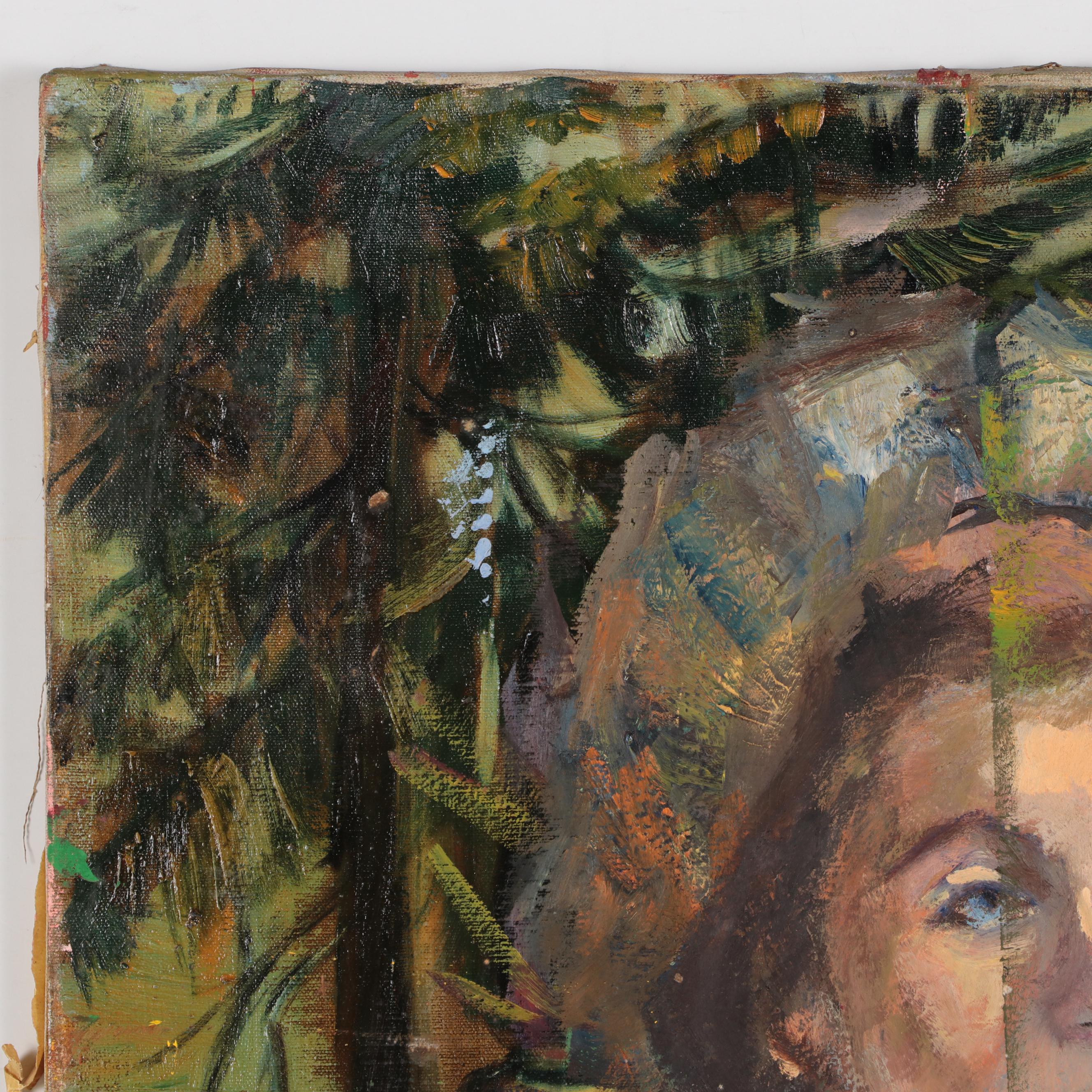 Reta Soloway Oil Painting "Deceased Owner of Easel Gallery"