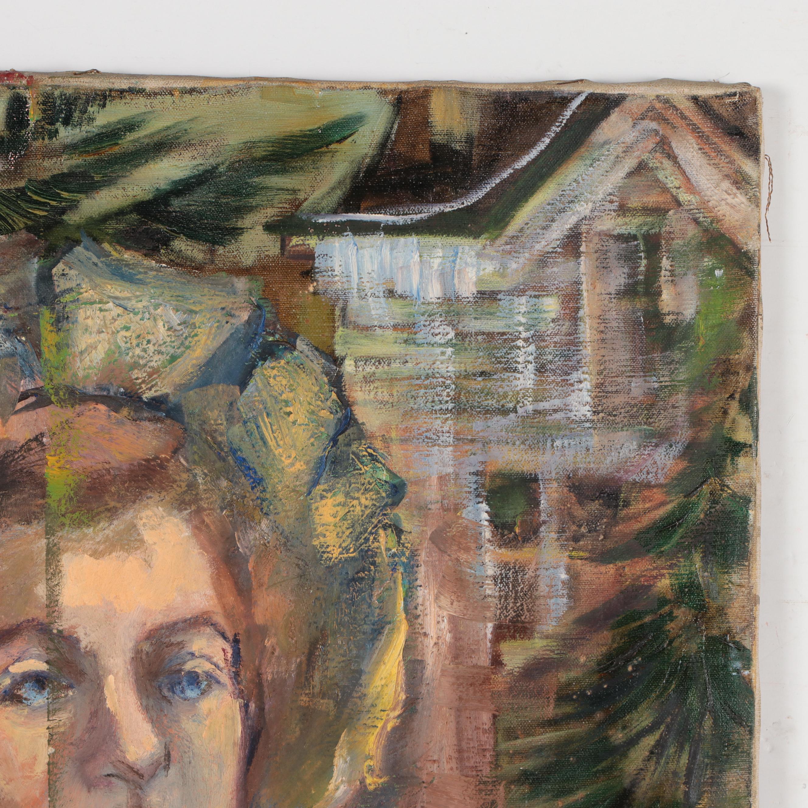 Reta Soloway Oil Painting "Deceased Owner of Easel Gallery"