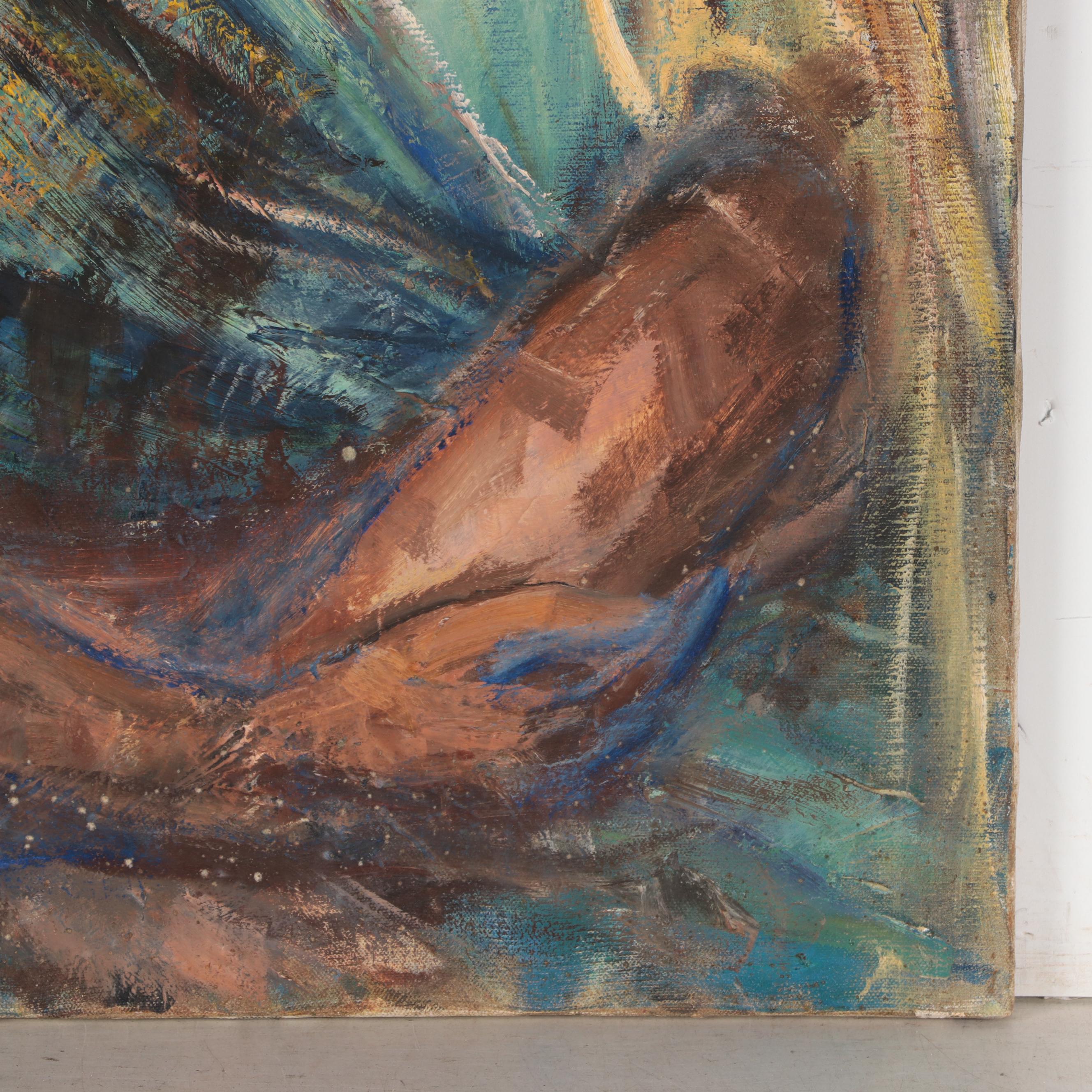 Reta Soloway Oil Painting "Deceased Owner of Easel Gallery"