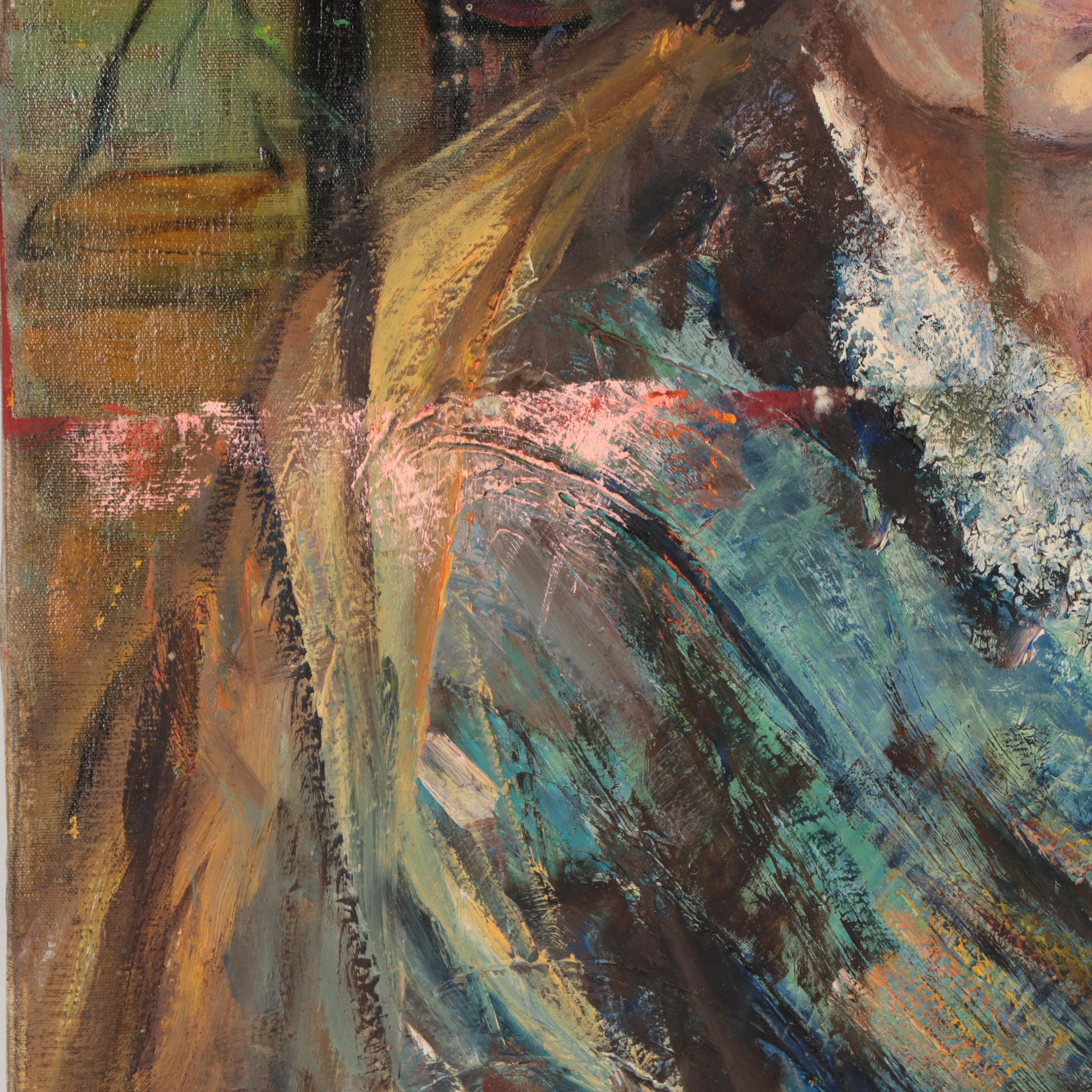 Reta Soloway Oil Painting "Deceased Owner of Easel Gallery"