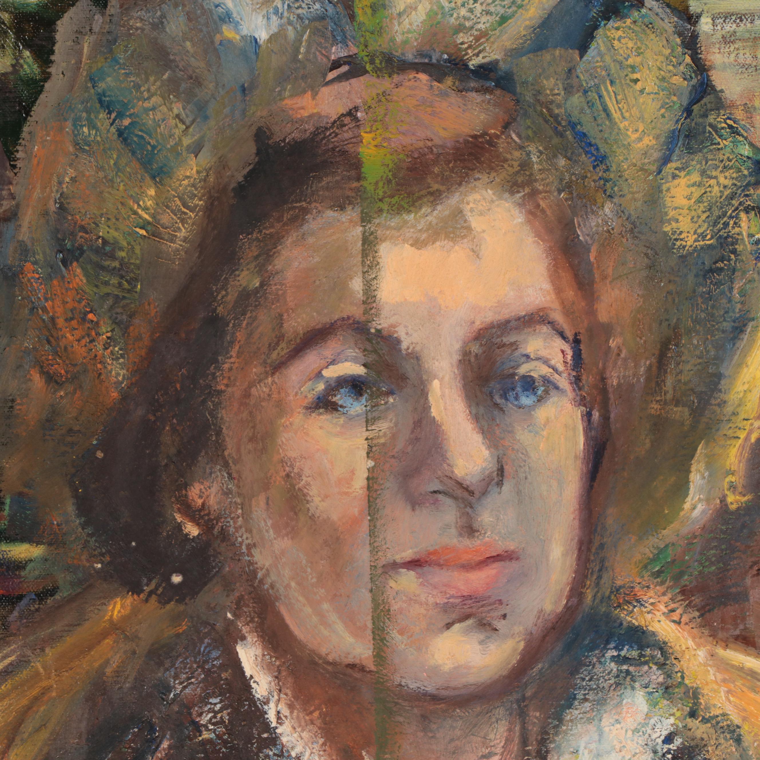 Reta Soloway Oil Painting "Deceased Owner of Easel Gallery"