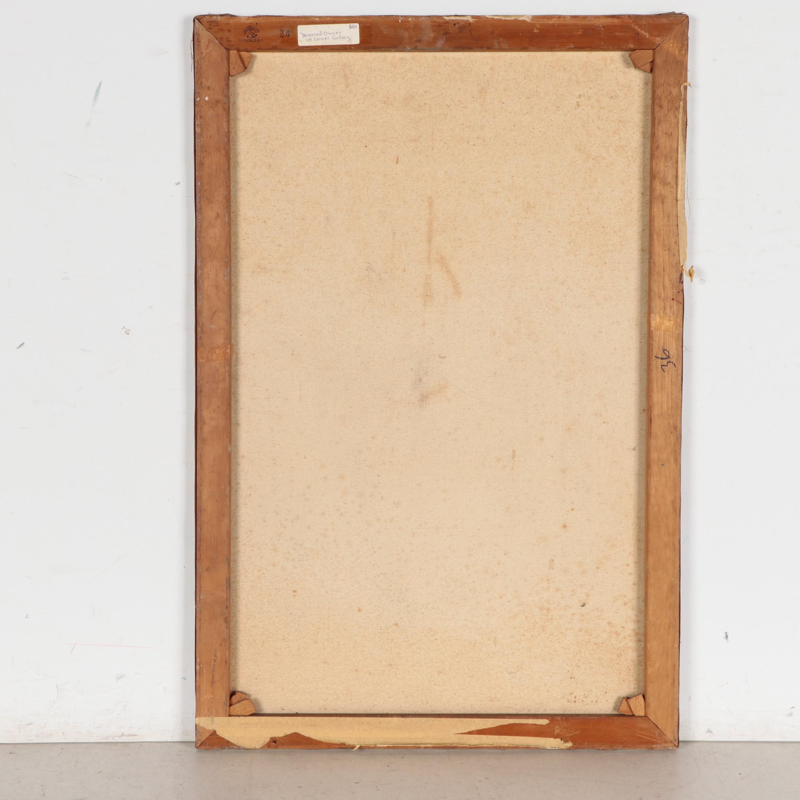 Reta Soloway Oil Painting "Deceased Owner of Easel Gallery"