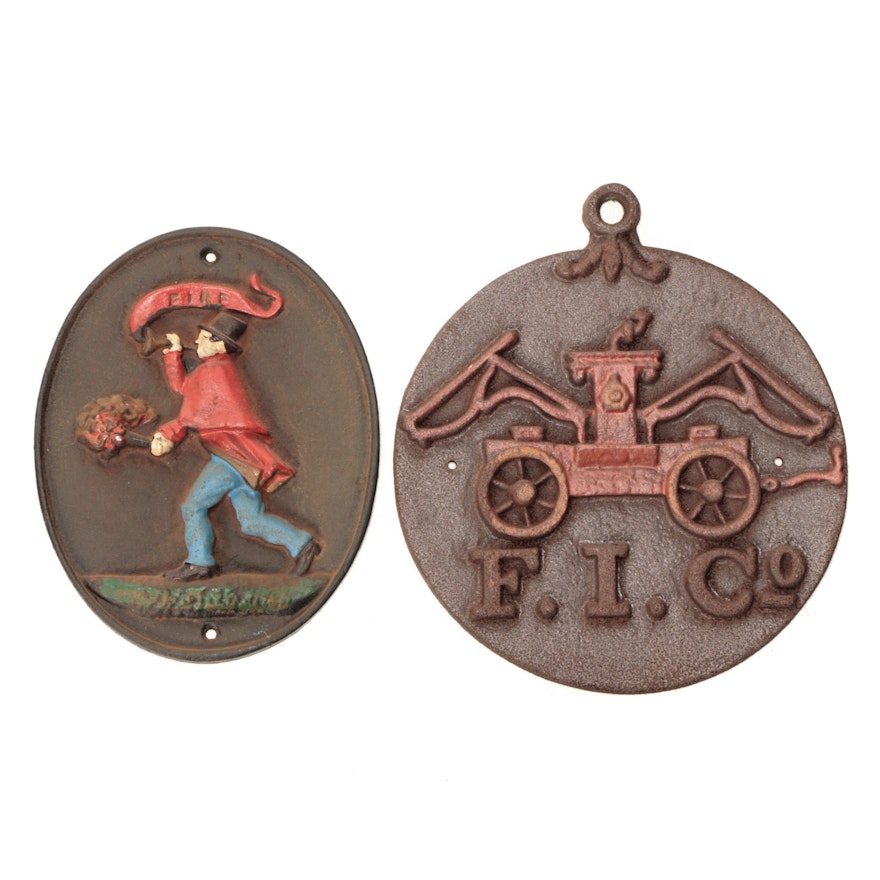 Replica Fire Insurance Cast Iron Plaques