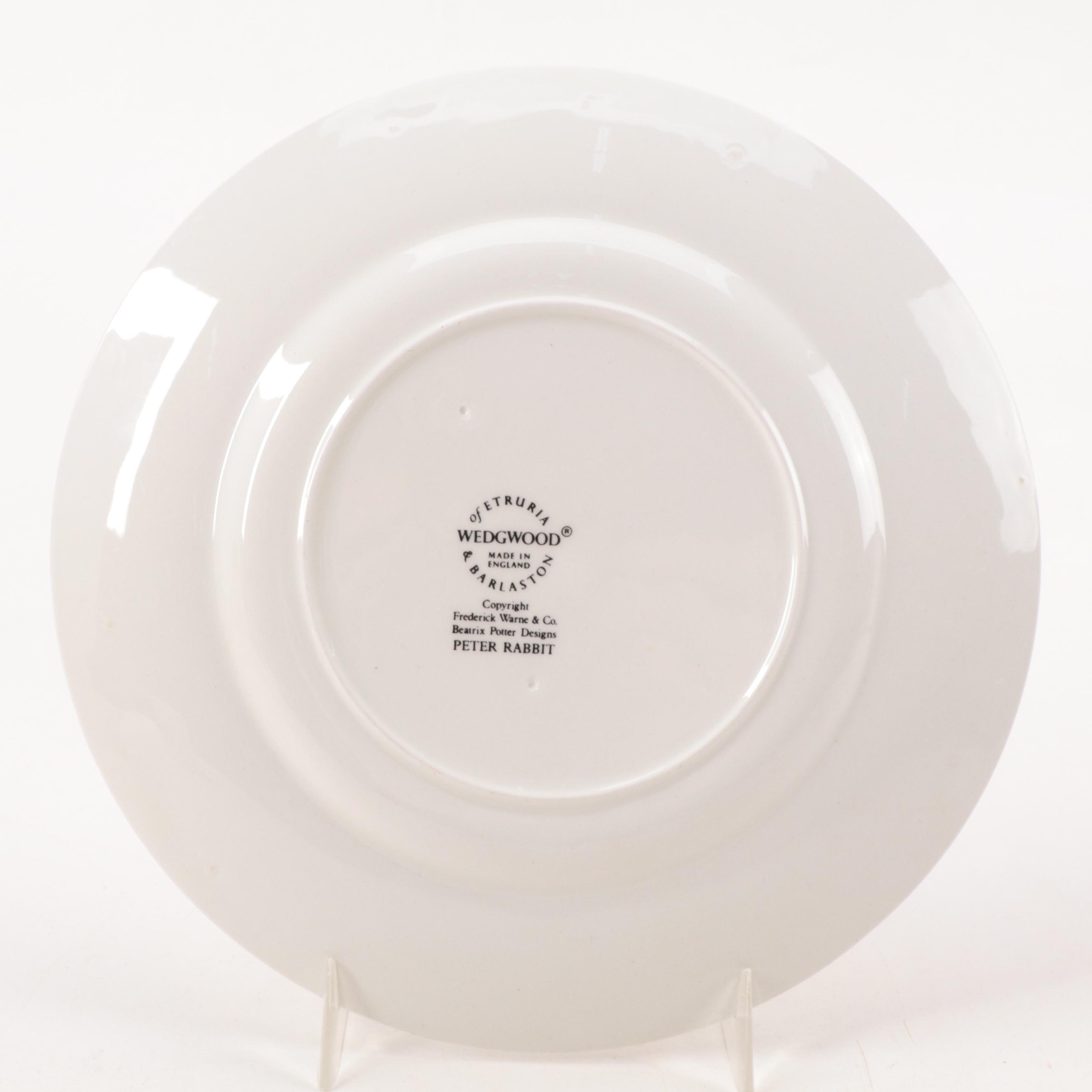Wedgwood "Peter Rabbit" Children's Dinnerware