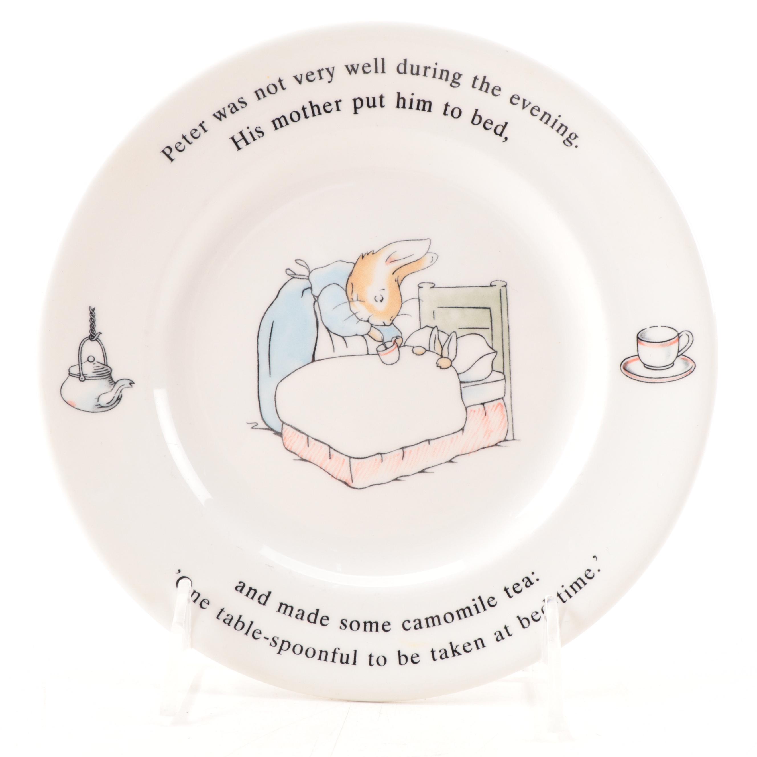 Wedgwood "Peter Rabbit" Children's Dinnerware