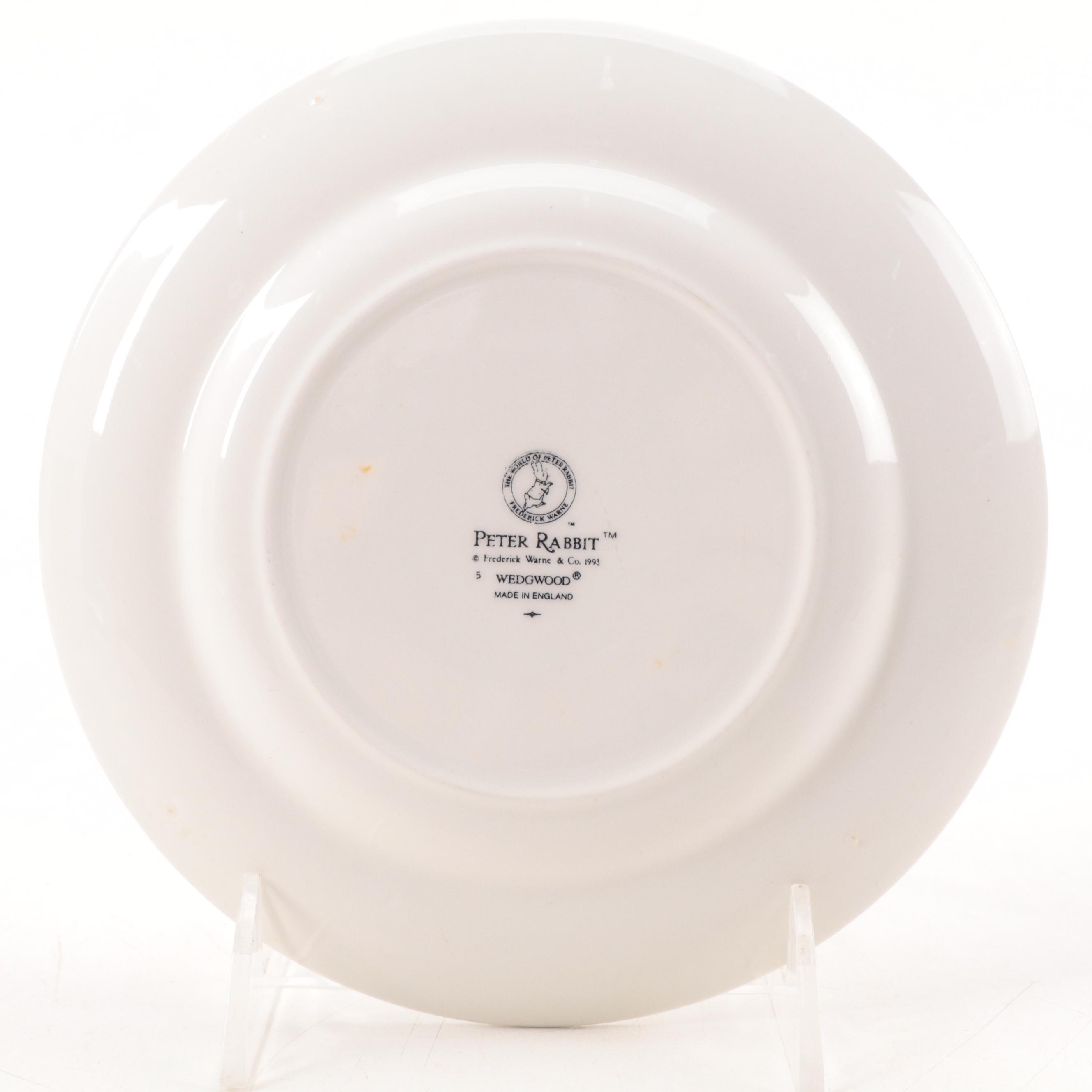 Wedgwood "Peter Rabbit" Children's Dinnerware