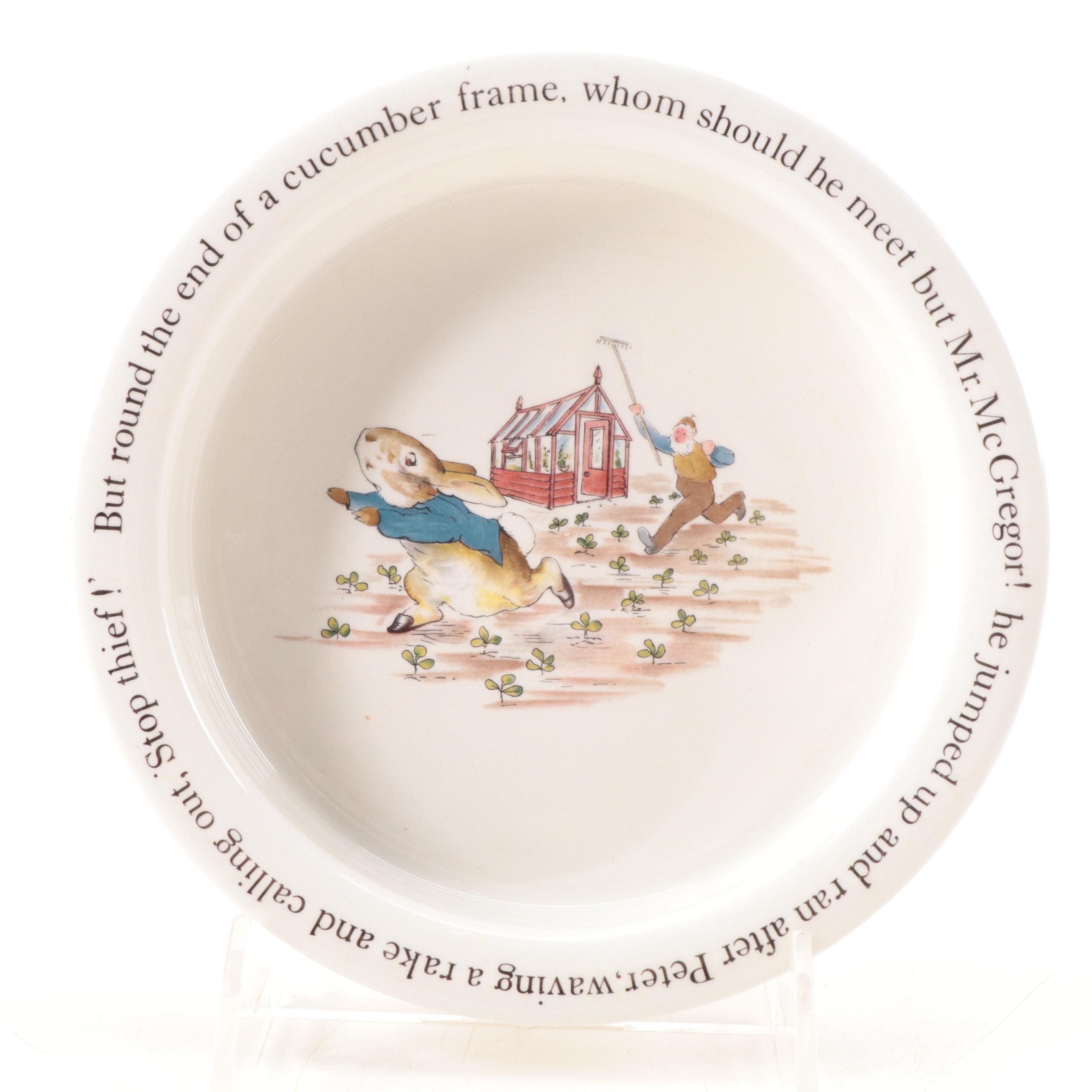 Wedgwood "Peter Rabbit" Children's Dinnerware