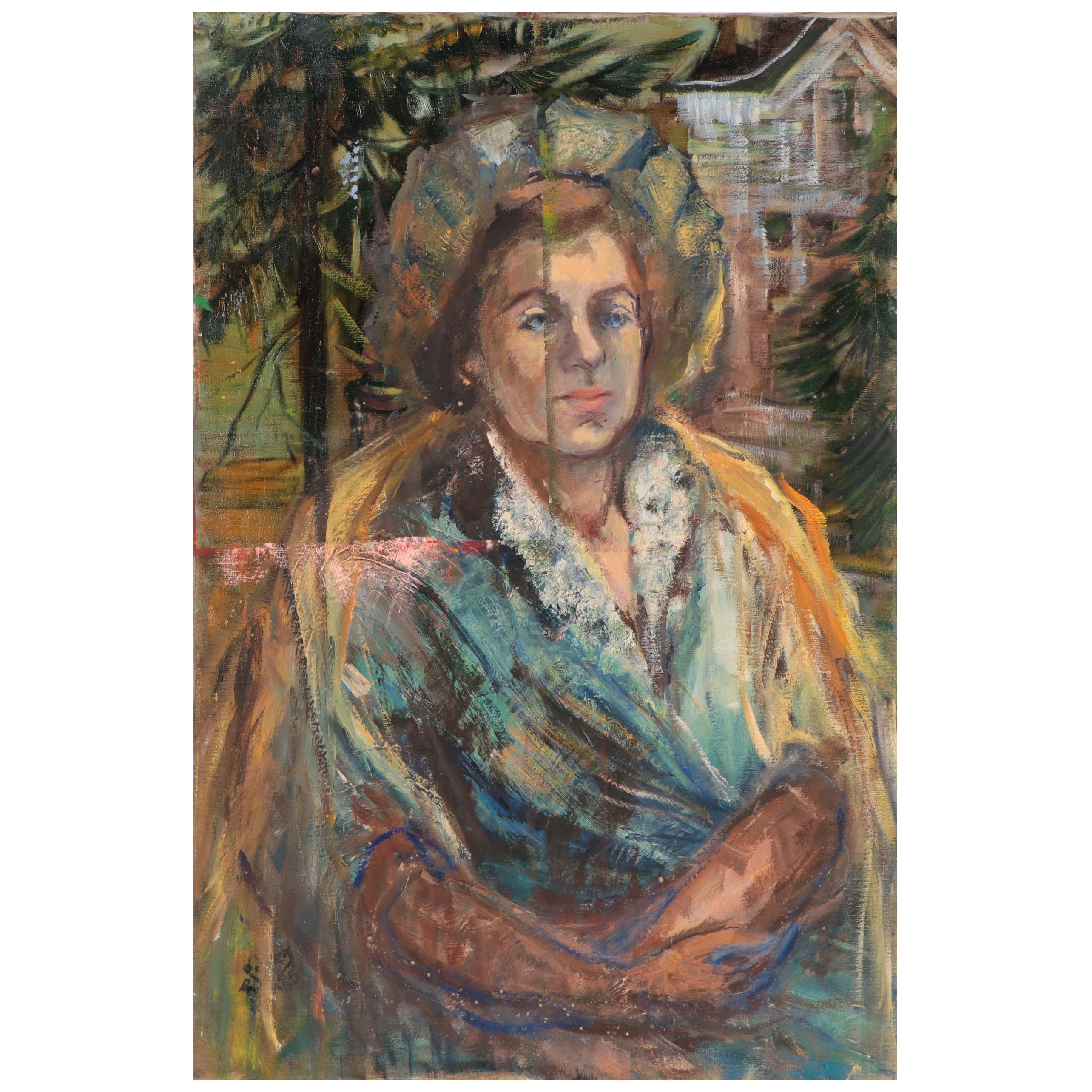 Reta Soloway Oil Painting "Deceased Owner of Easel Gallery"