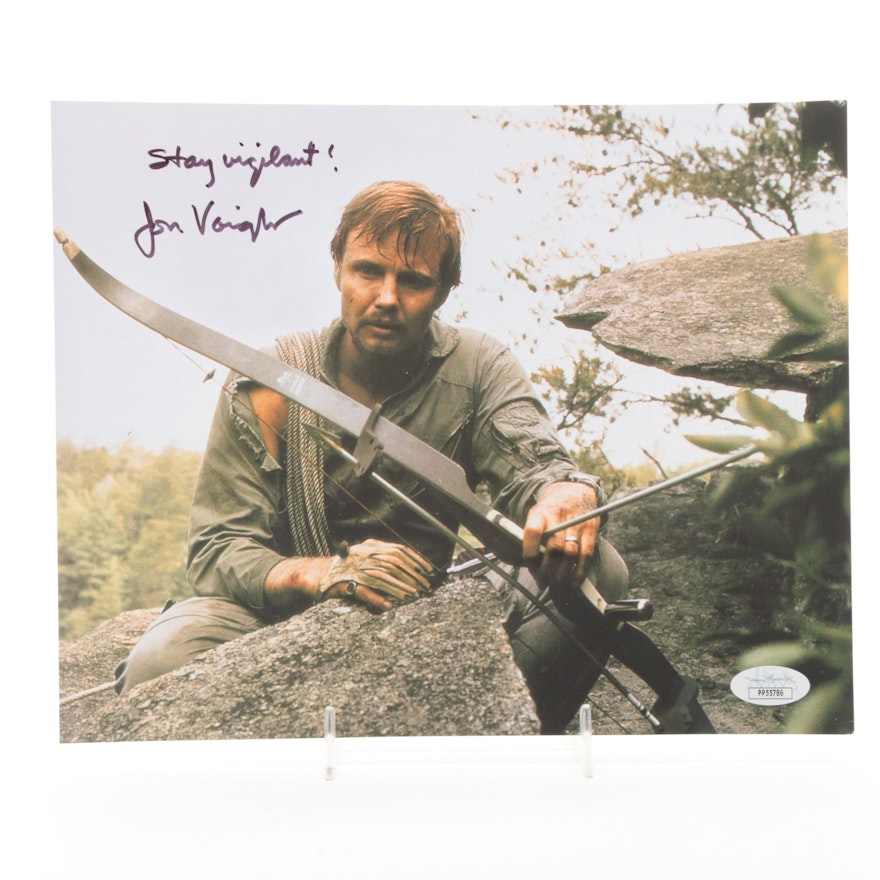 Jon Voight Signed Photo Print from "Deliverance," JSA COA