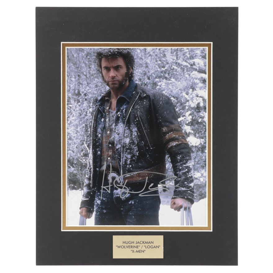 Hugh Jackman "Wolverine/Logan" Signed "X-Men" Movie Photo Print, COA