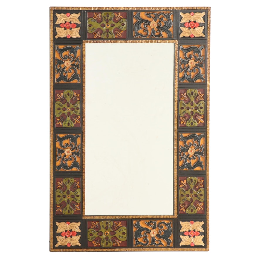 Pier 1 Imports Polychromed Wall Mirror