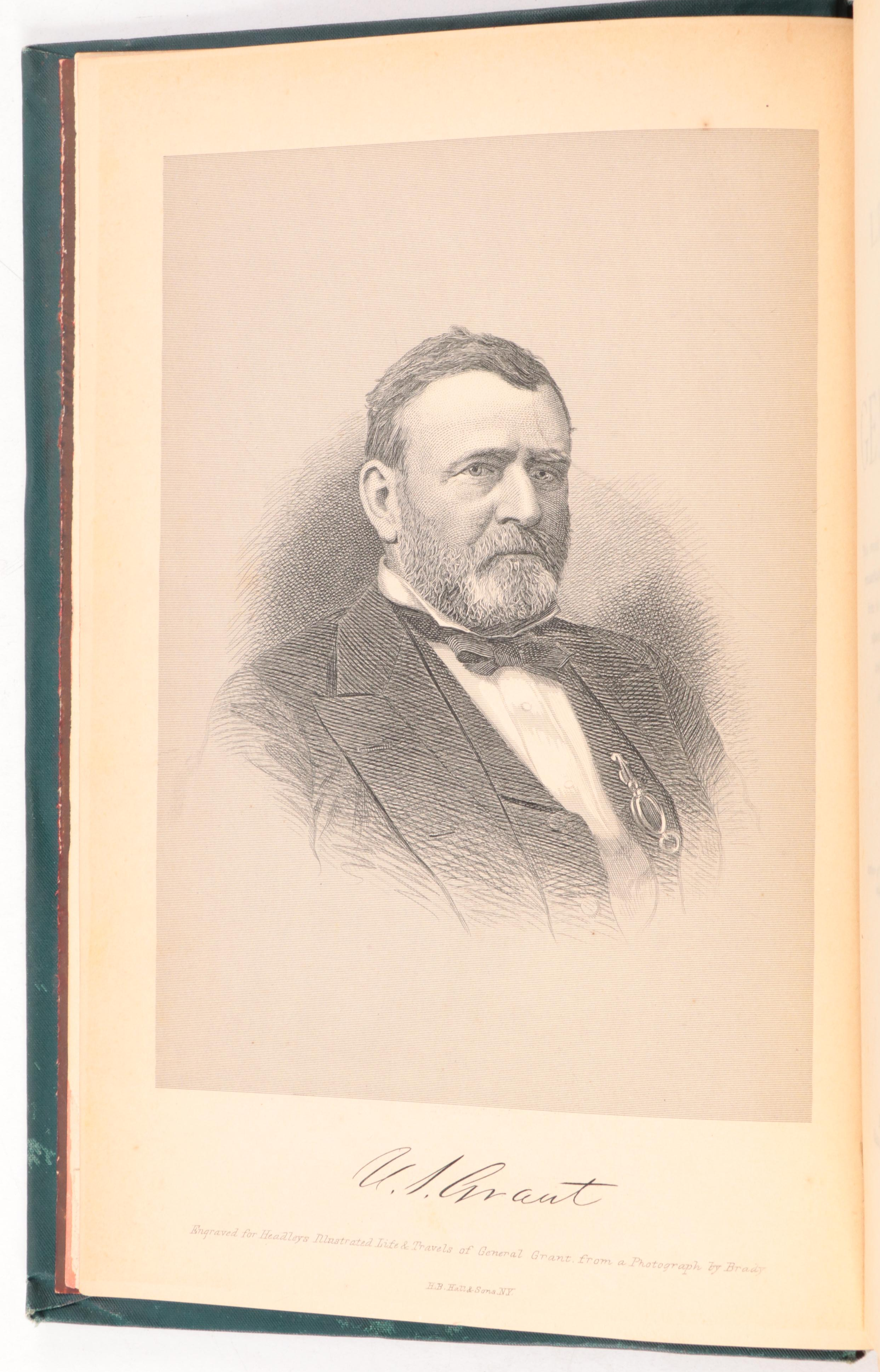 First Edition "The Life and Travels of General Grant" by Joel T. Headley, 1879