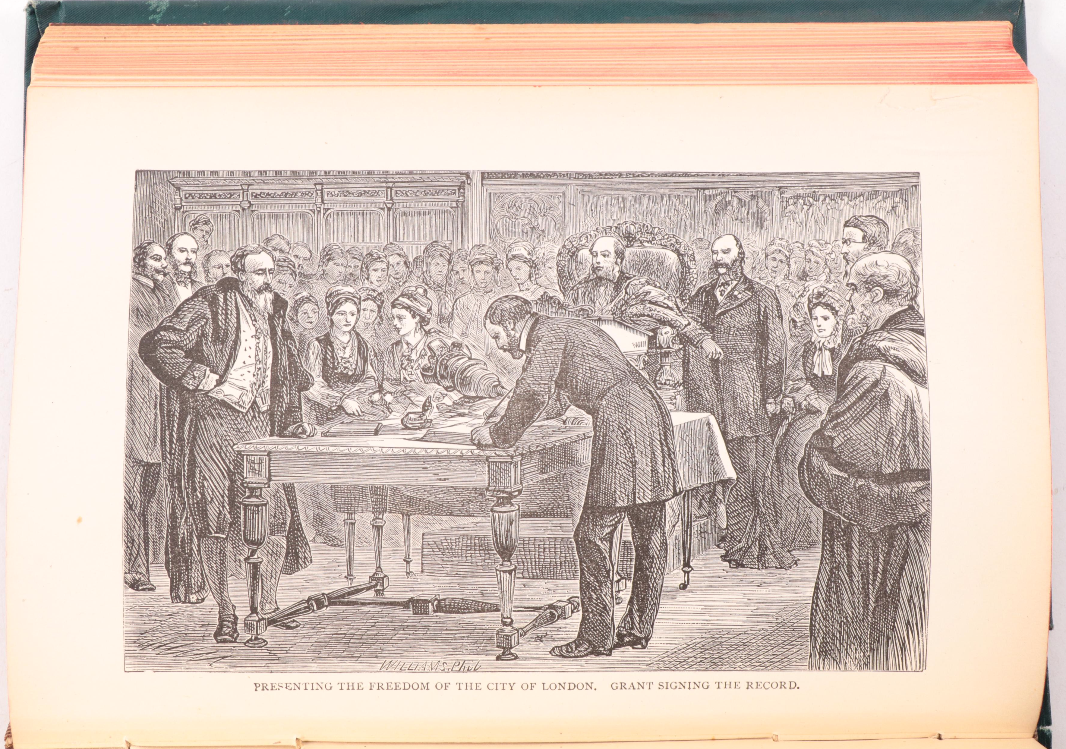 First Edition "The Life and Travels of General Grant" by Joel T. Headley, 1879