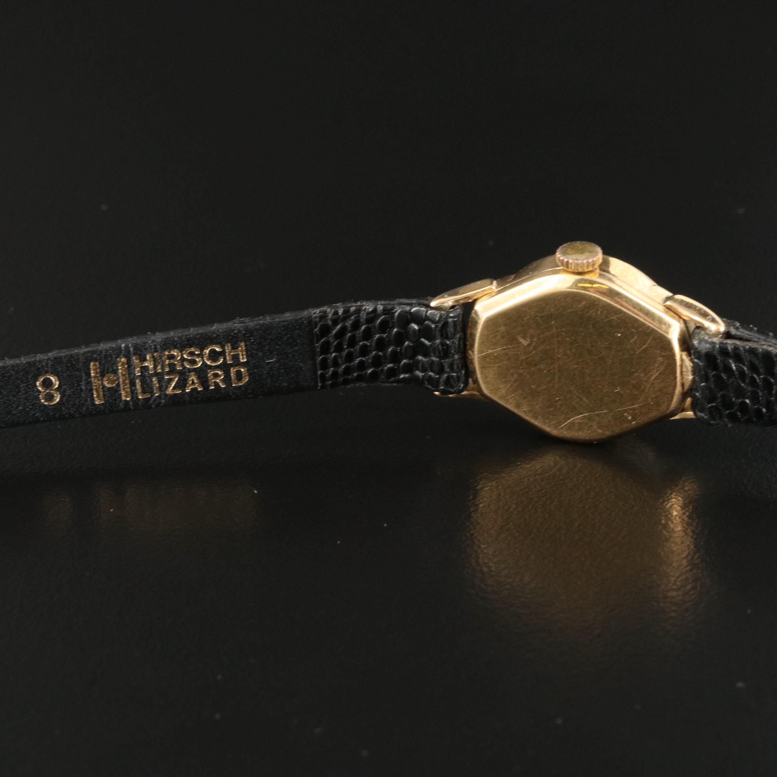 1945 Rolex 18K Coin Edge Watch