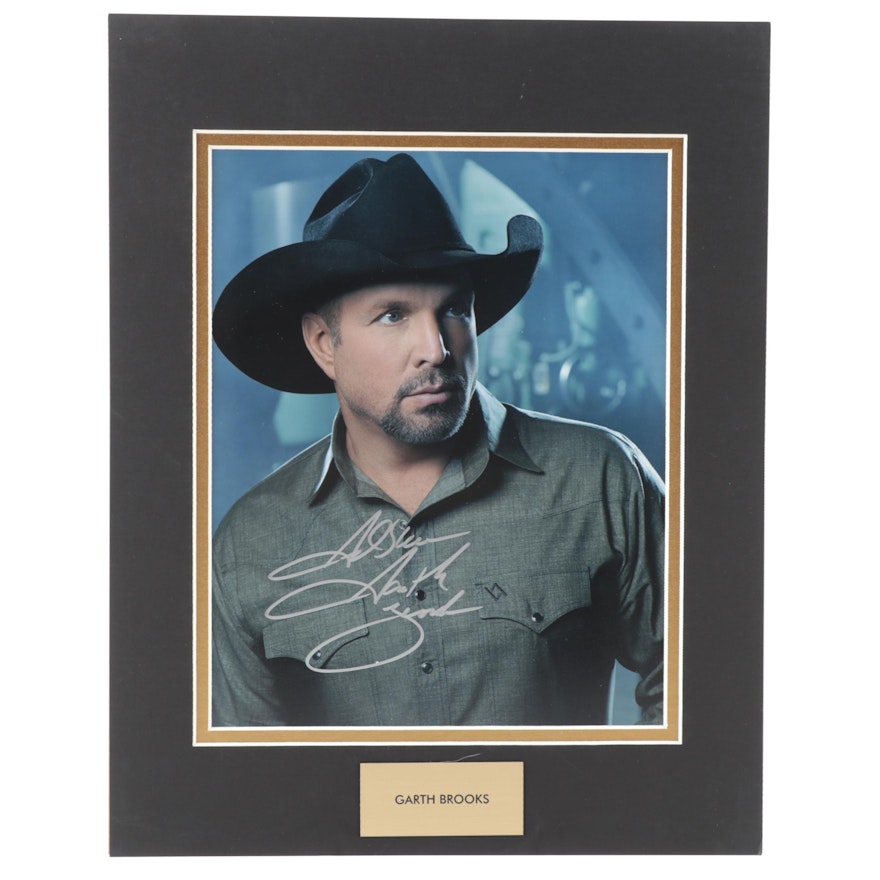 Garth Brooks Signed Country Music Legend Publicity Photo Print