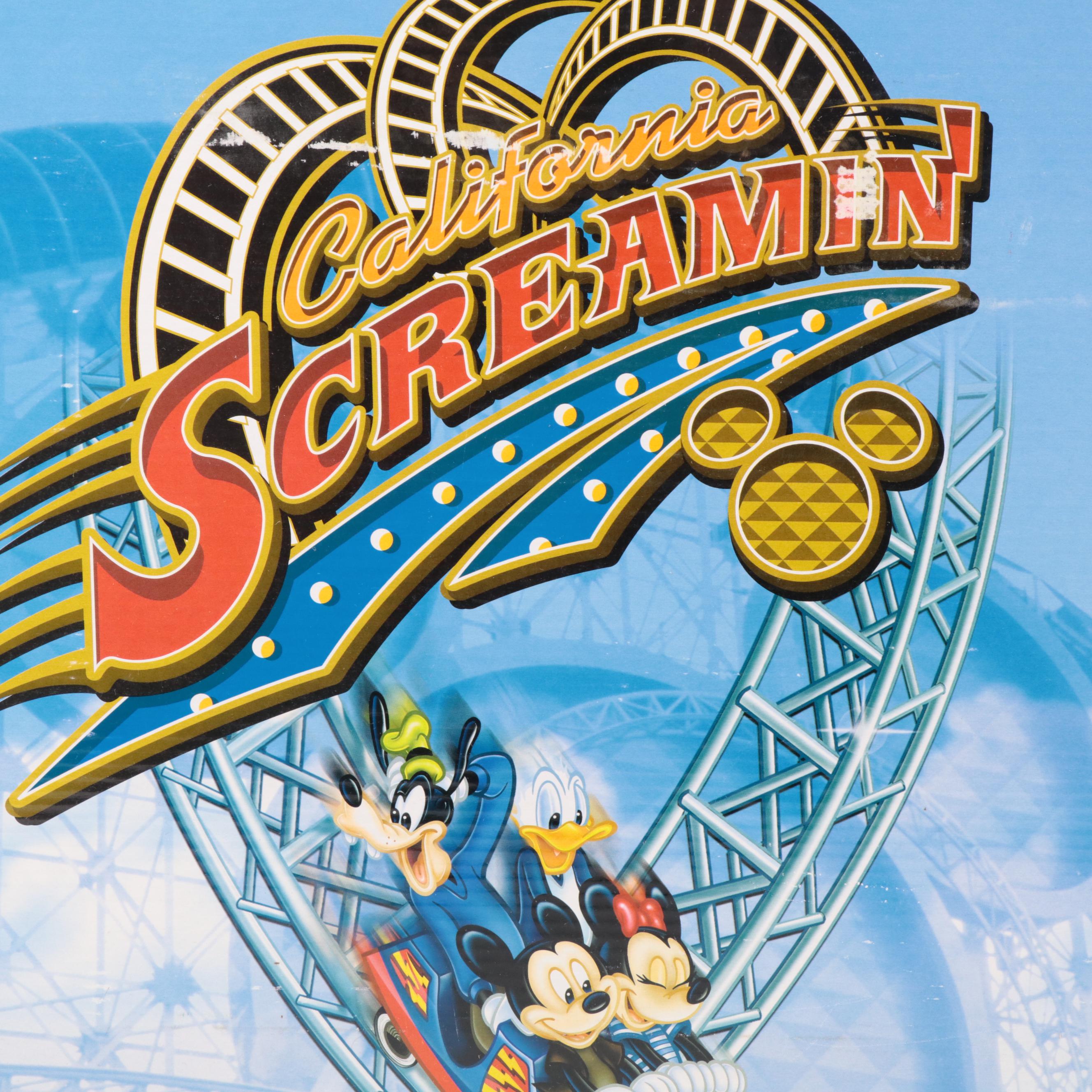 Disney "California Screamin' Roller Coaster" Toy
