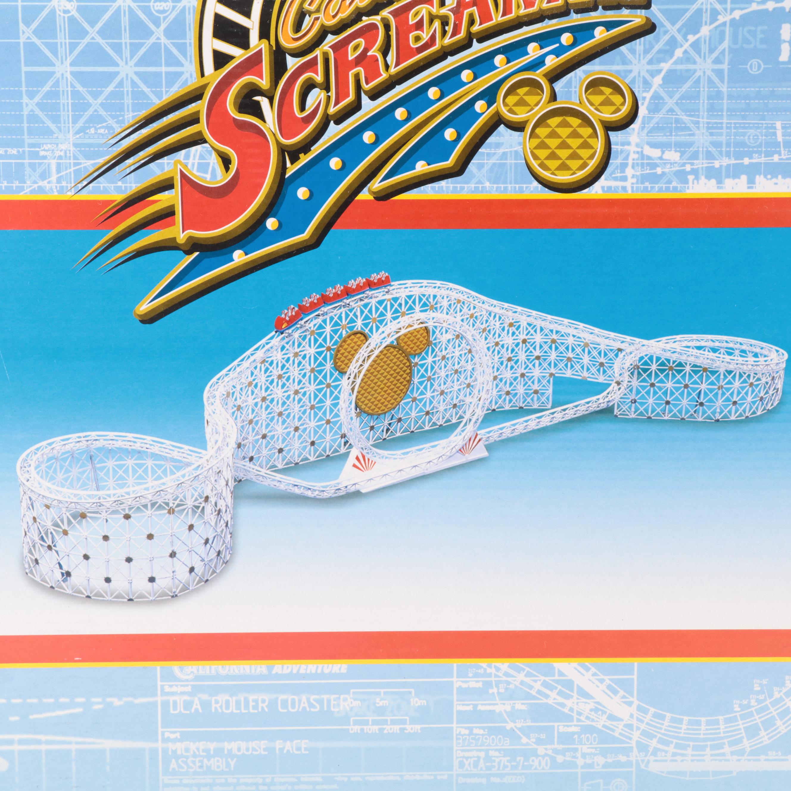 Disney "California Screamin' Roller Coaster" Toy