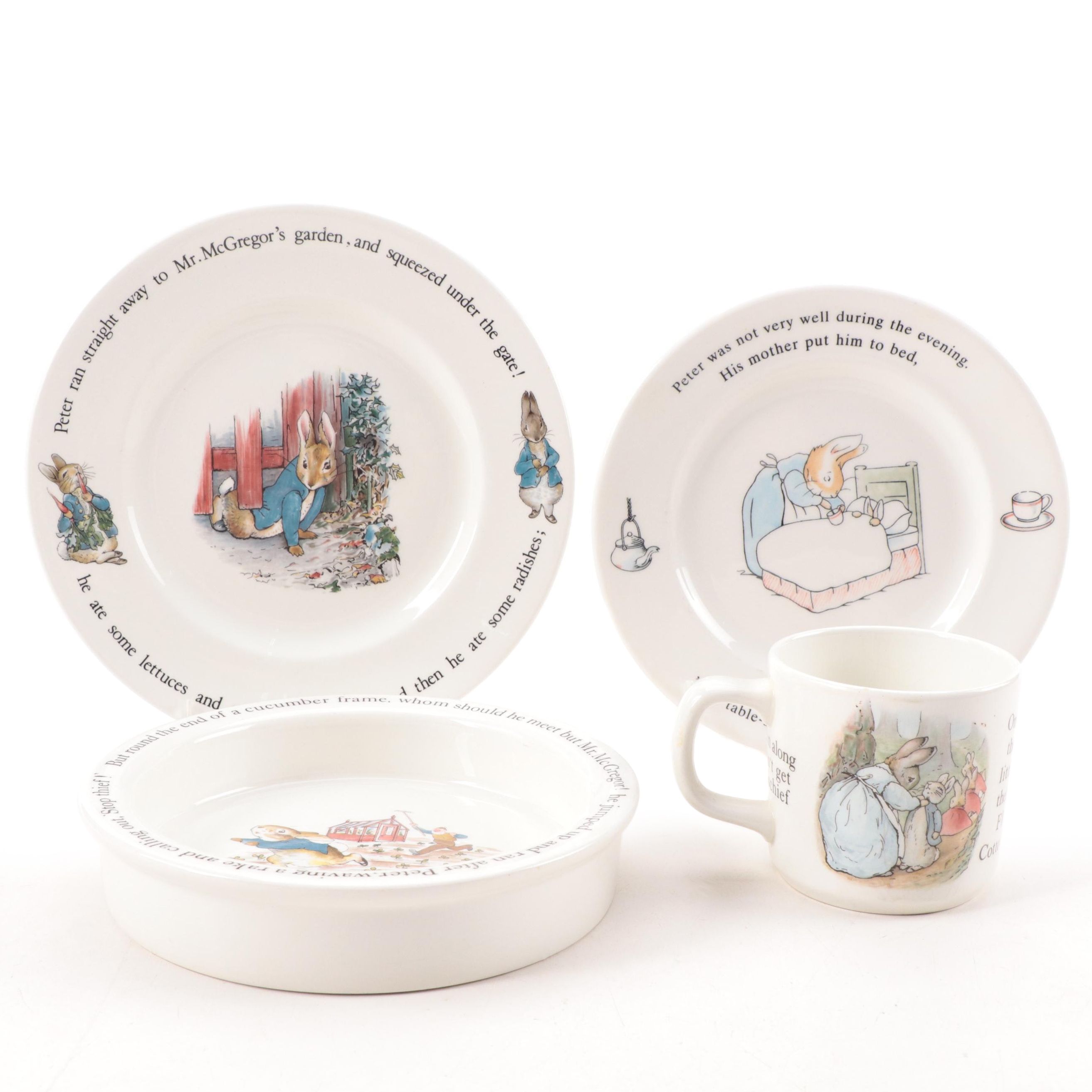 Wedgwood "Peter Rabbit" Children's Dinnerware