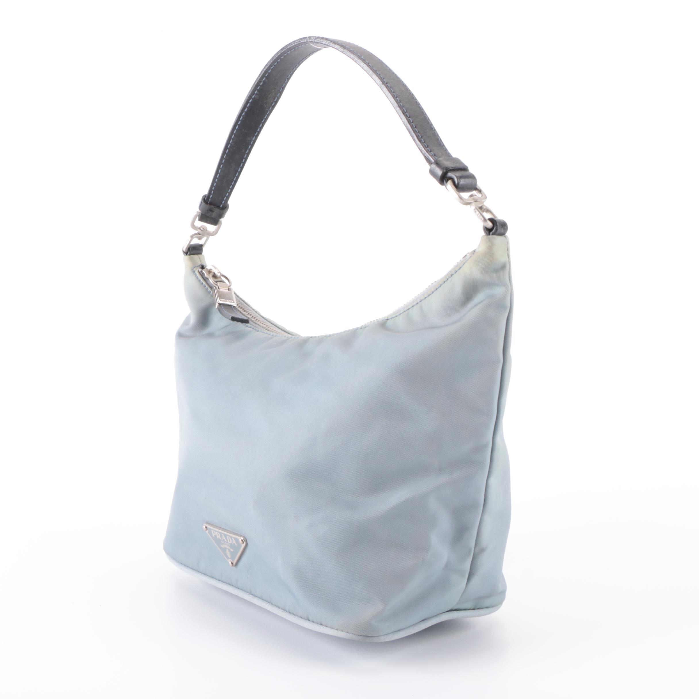 Prada Tessuto Semitracolla Sirio Vela Sport Bag