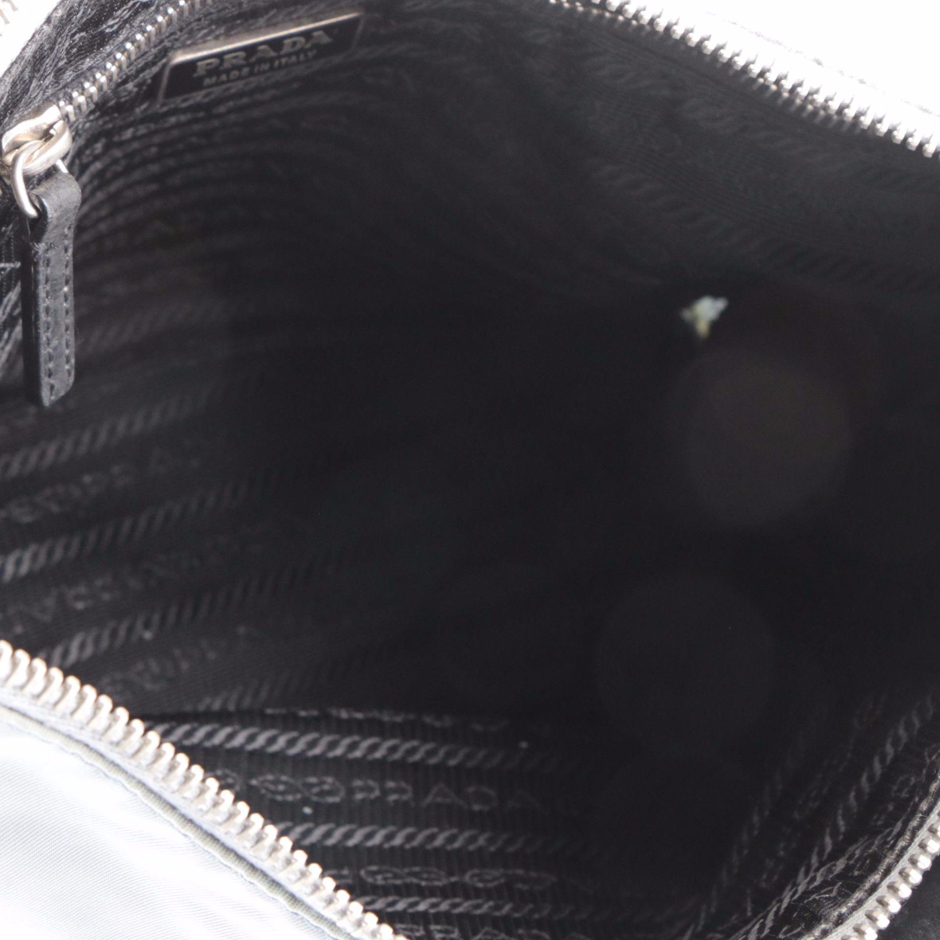 Prada Tessuto Semitracolla Sirio Vela Sport Bag